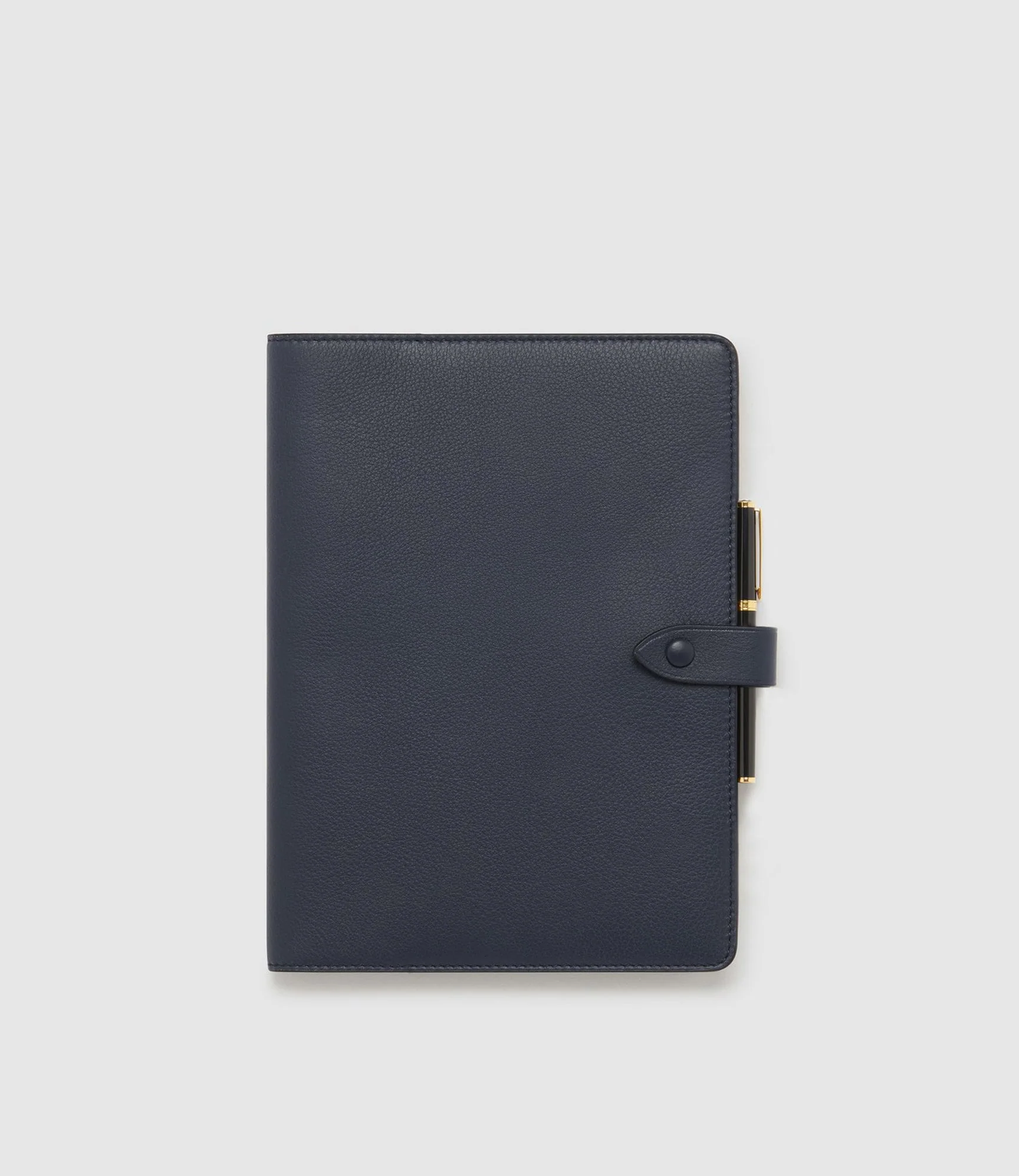 Metier - 11" Notebook Cover Smooth Calfskin Navy