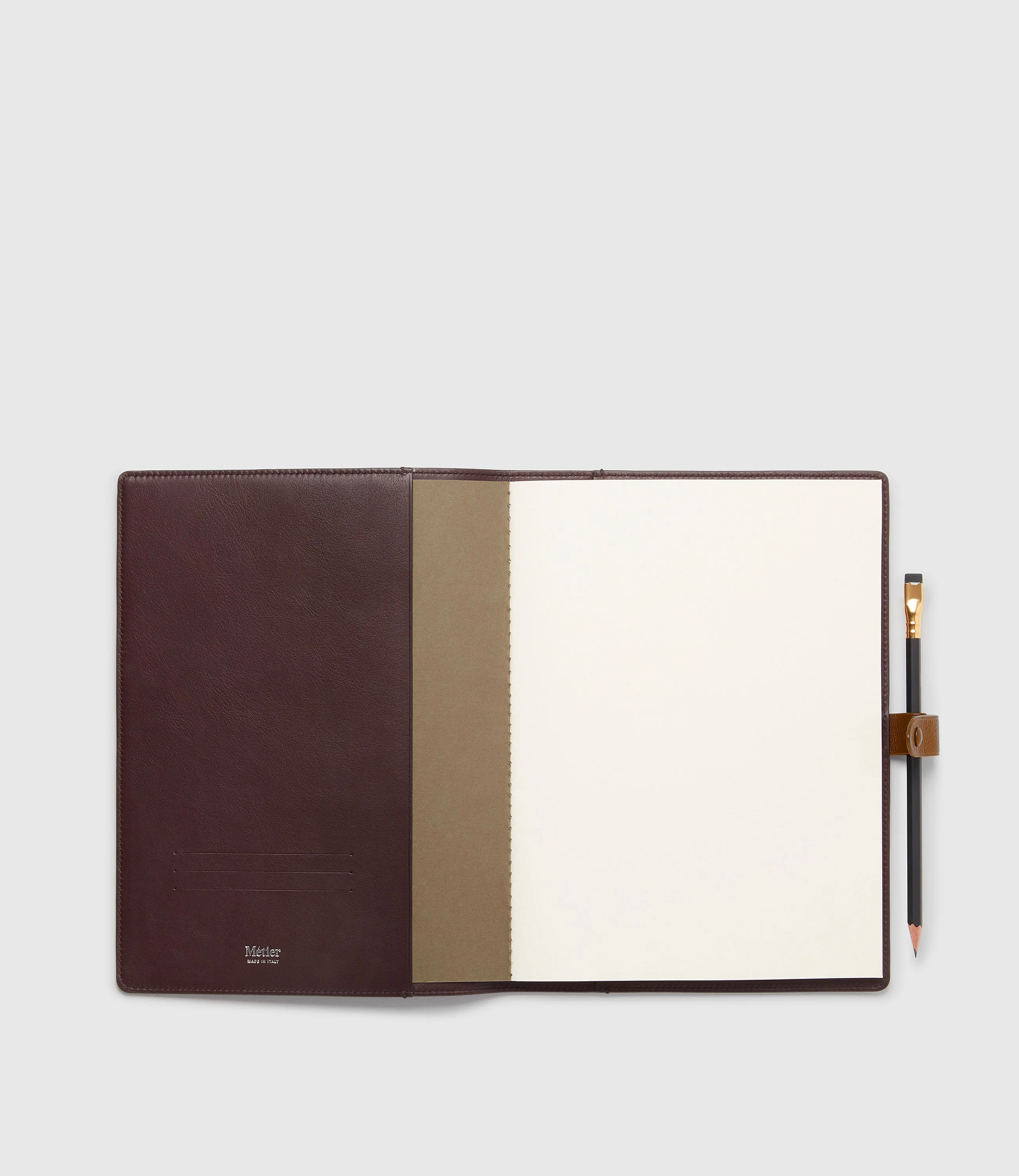 Metier - 11" Notebook Cover Buffalo Cognac - Image 2