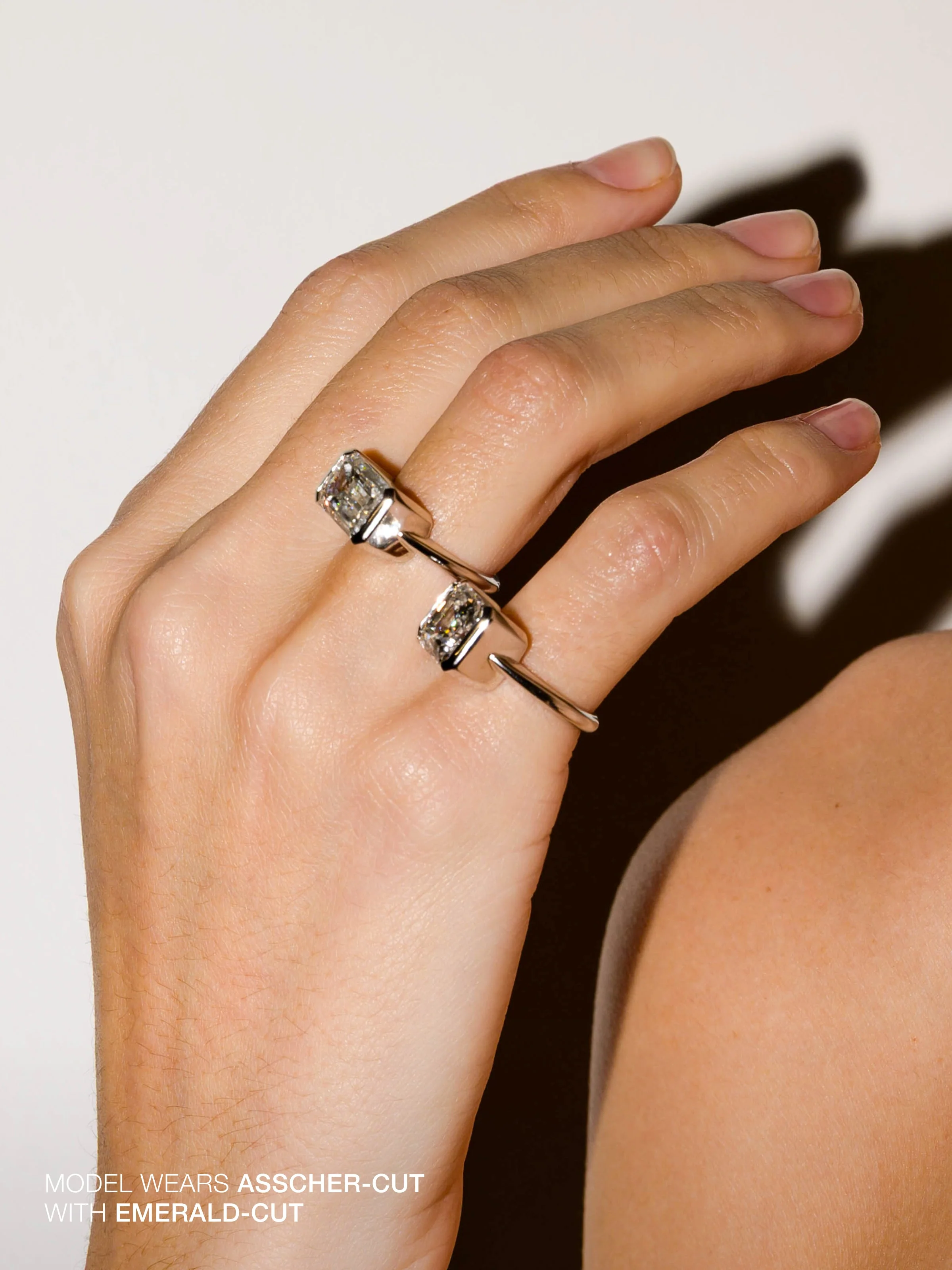 Dorsey - 14K INES ASSCHER - CUT RING IN LAB DIAMOND - Image 4