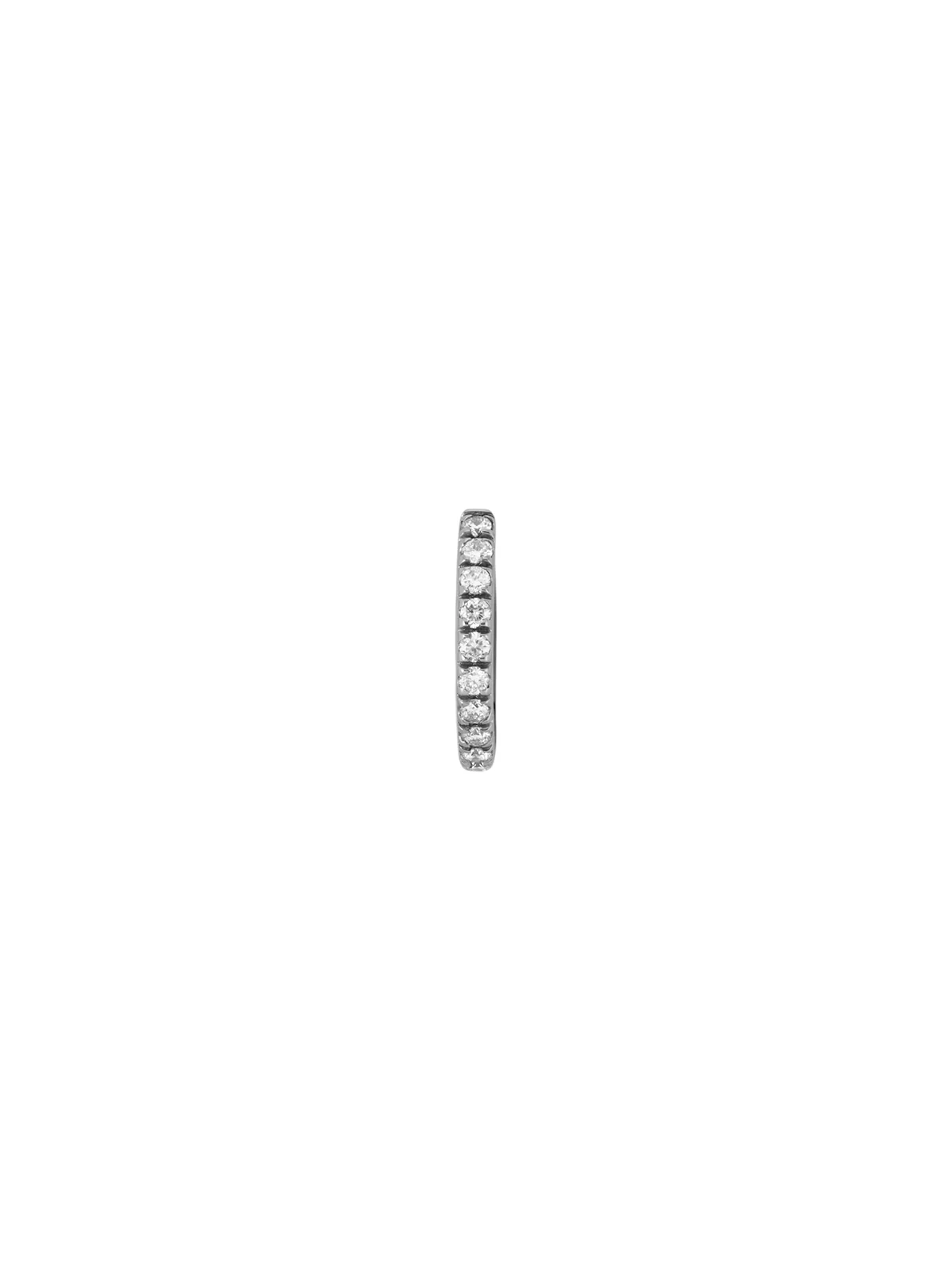 Dorsey - 14K PAVÉ HUGGIE EARRING IN LAB DIAMOND