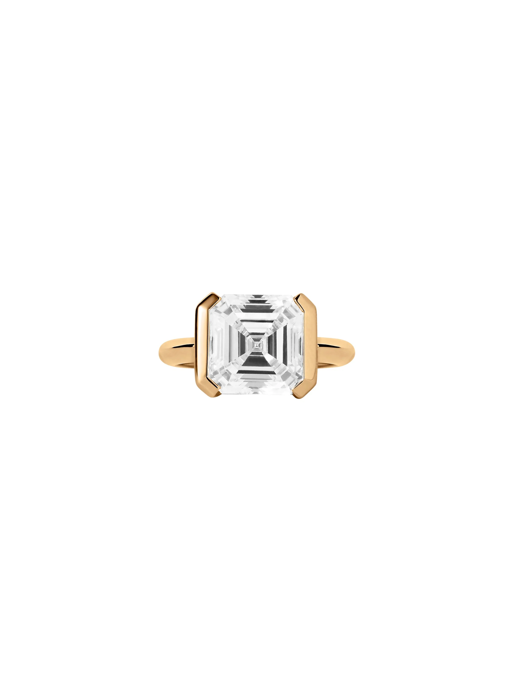 Dorsey - 14K INES ASSCHER - CUT RING IN LAB DIAMOND