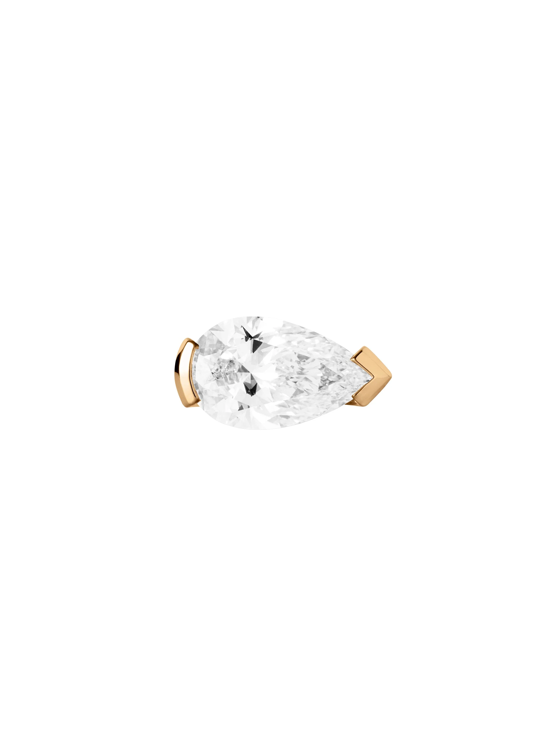 Dorsey - 14K INES PEAR - CUT RING IN LAB DIAMOND