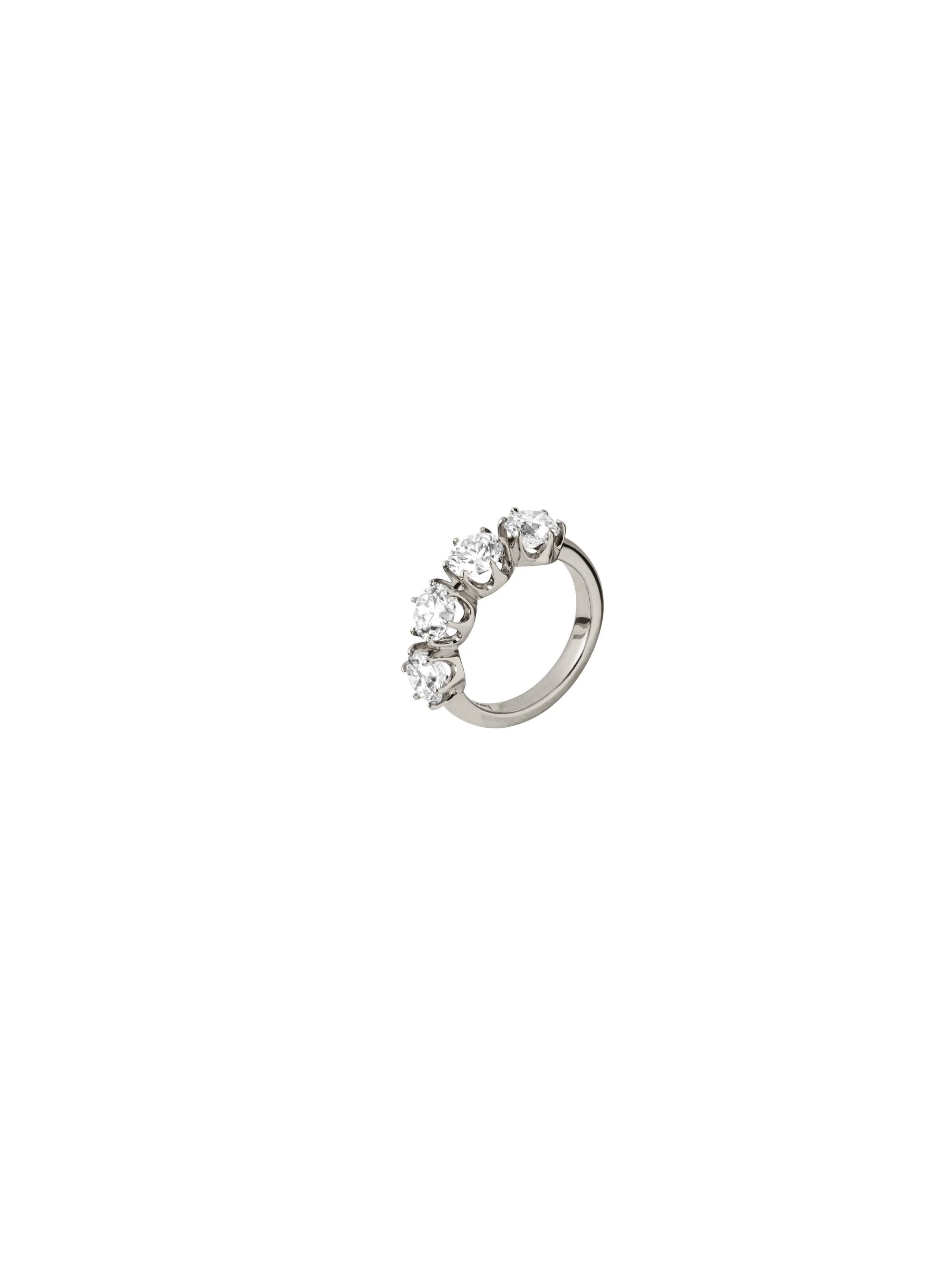 Dorsey - 14K IRIS 4 - STONE PINKY RING IN LAB DIAMOND - Image 2