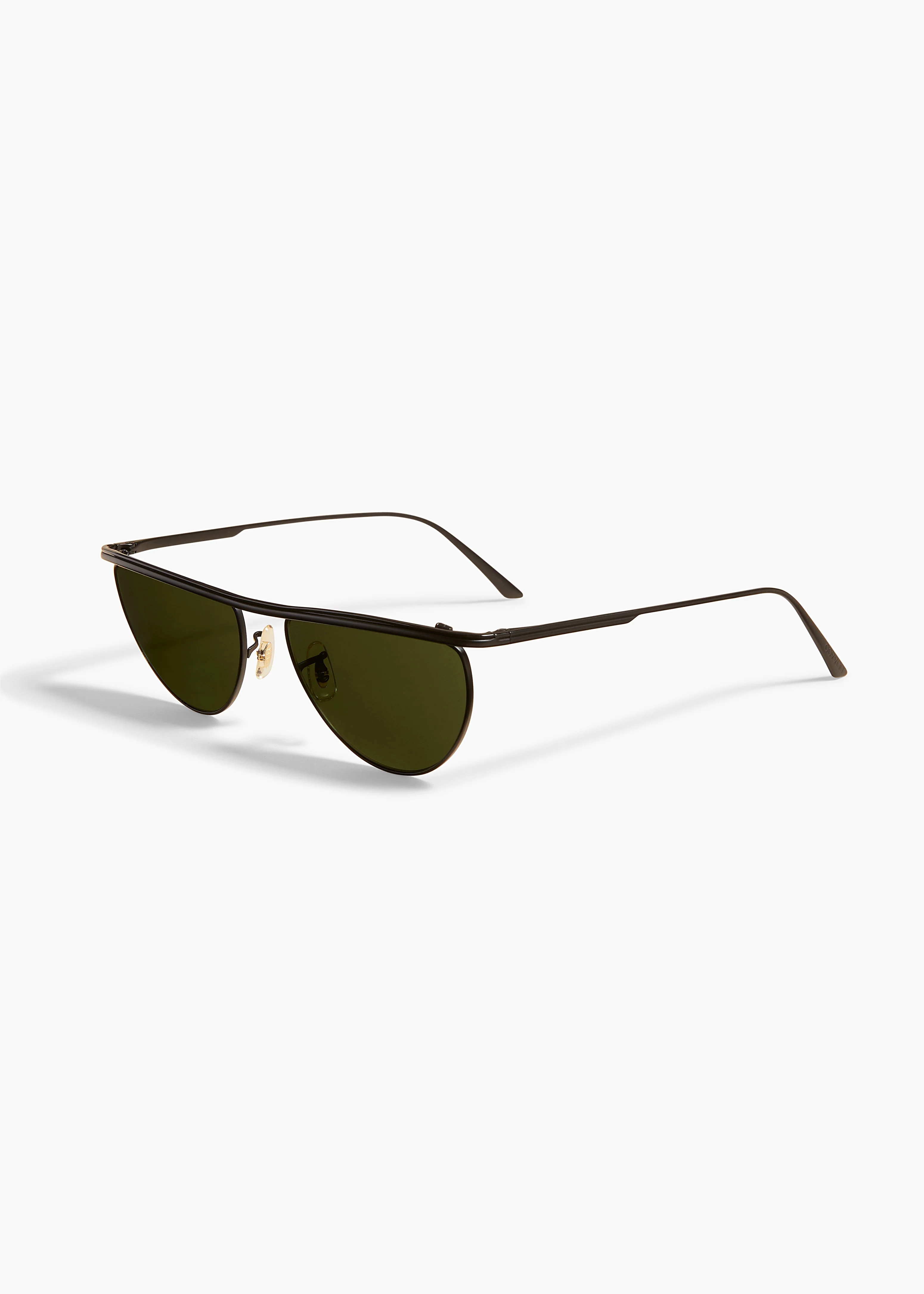 Khaite - x Oliver Peoples 1984C in Matte Black and Vibrant Green - Image 2