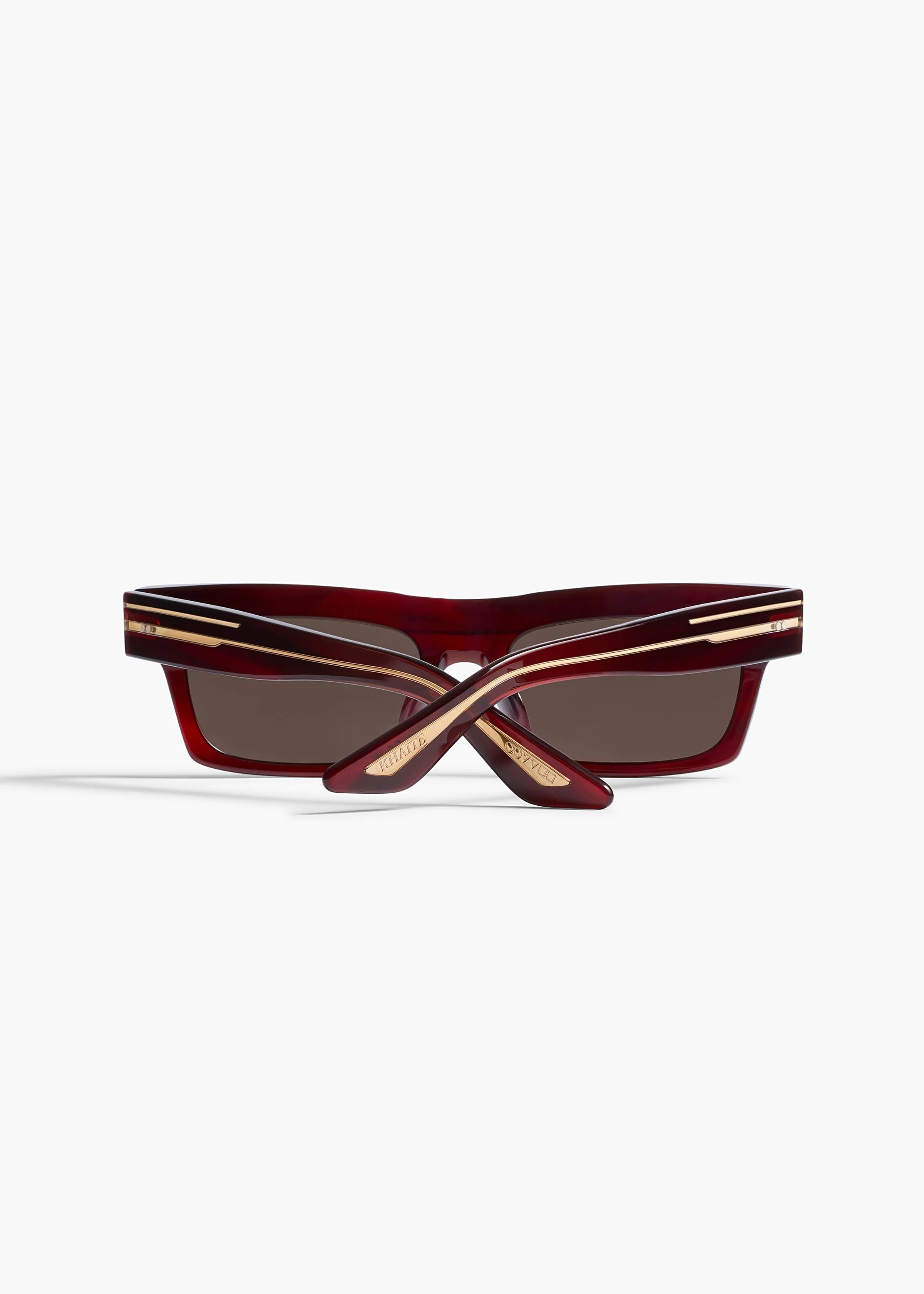 Khaite - x Oliver Peoples 1985C in Bordeaux Bark and Brown - Image 3