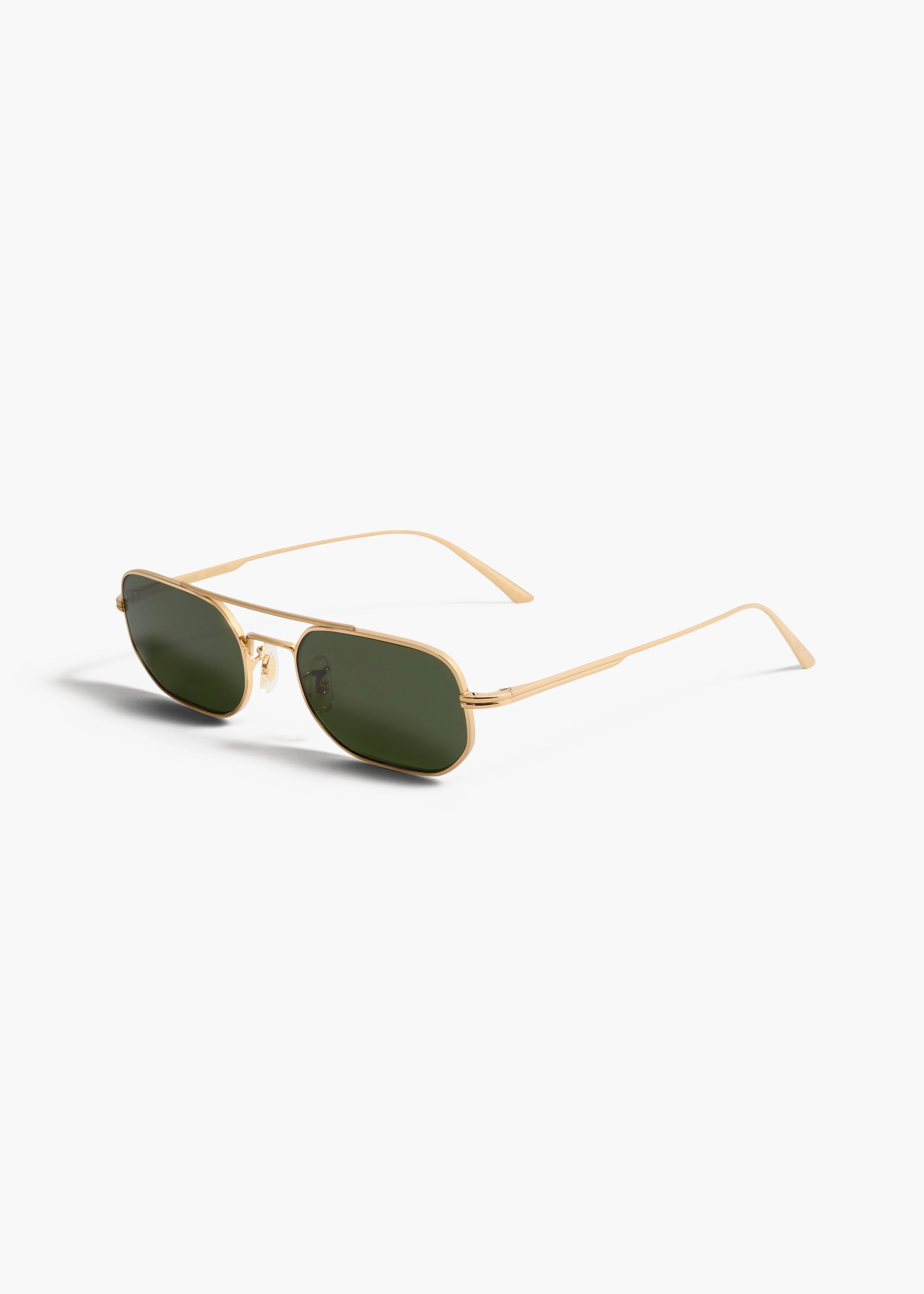 Khaite - x Oliver Peoples 1989C in Gold and Green - Image 2