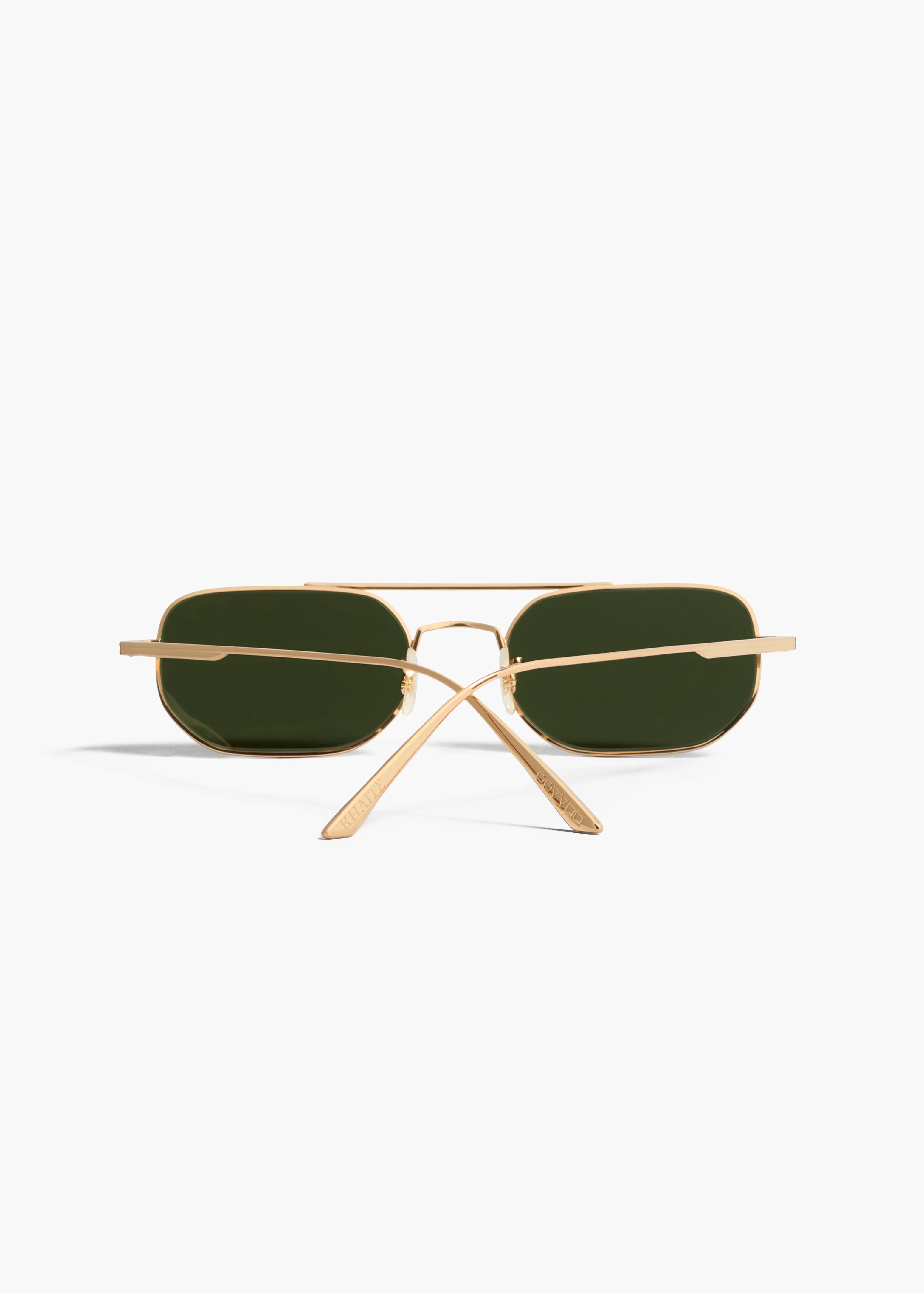 Khaite - x Oliver Peoples 1989C in Gold and Green - Image 3