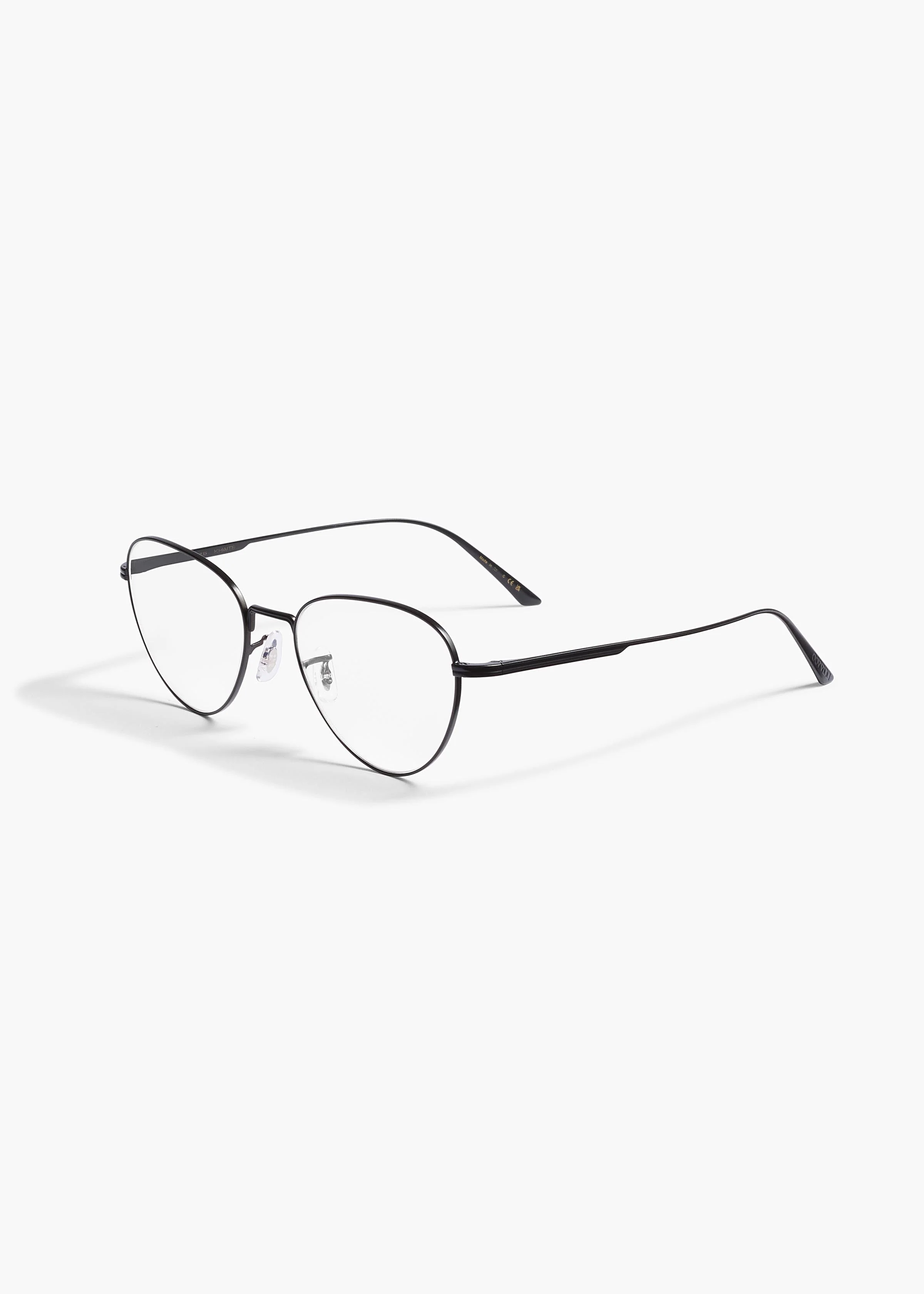 Khaite - x Oliver Peoples 1991RX in Matte Black - Image 6