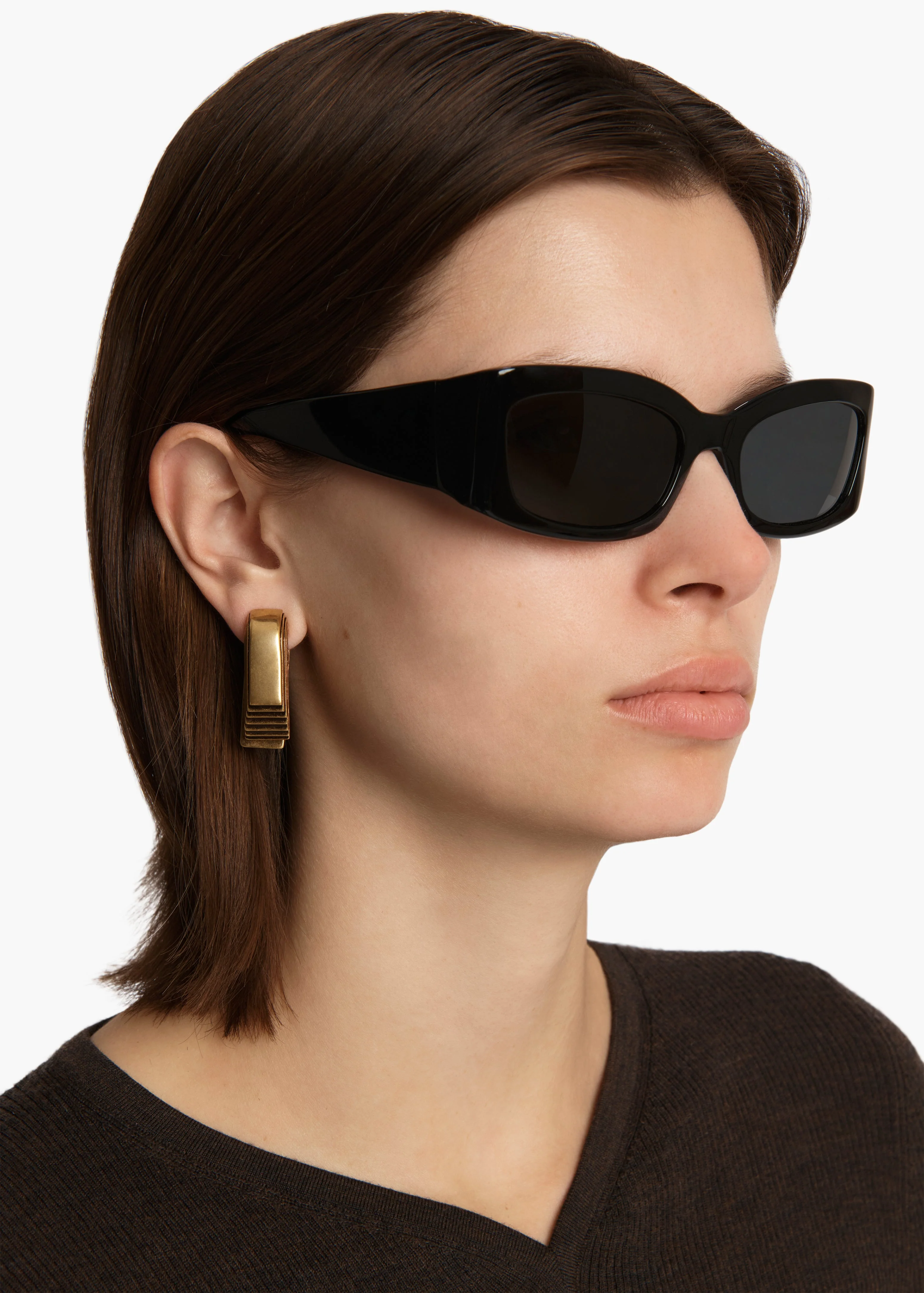 Khaite - x Oliver Peoples 1993C in Black and Grey - Image 4