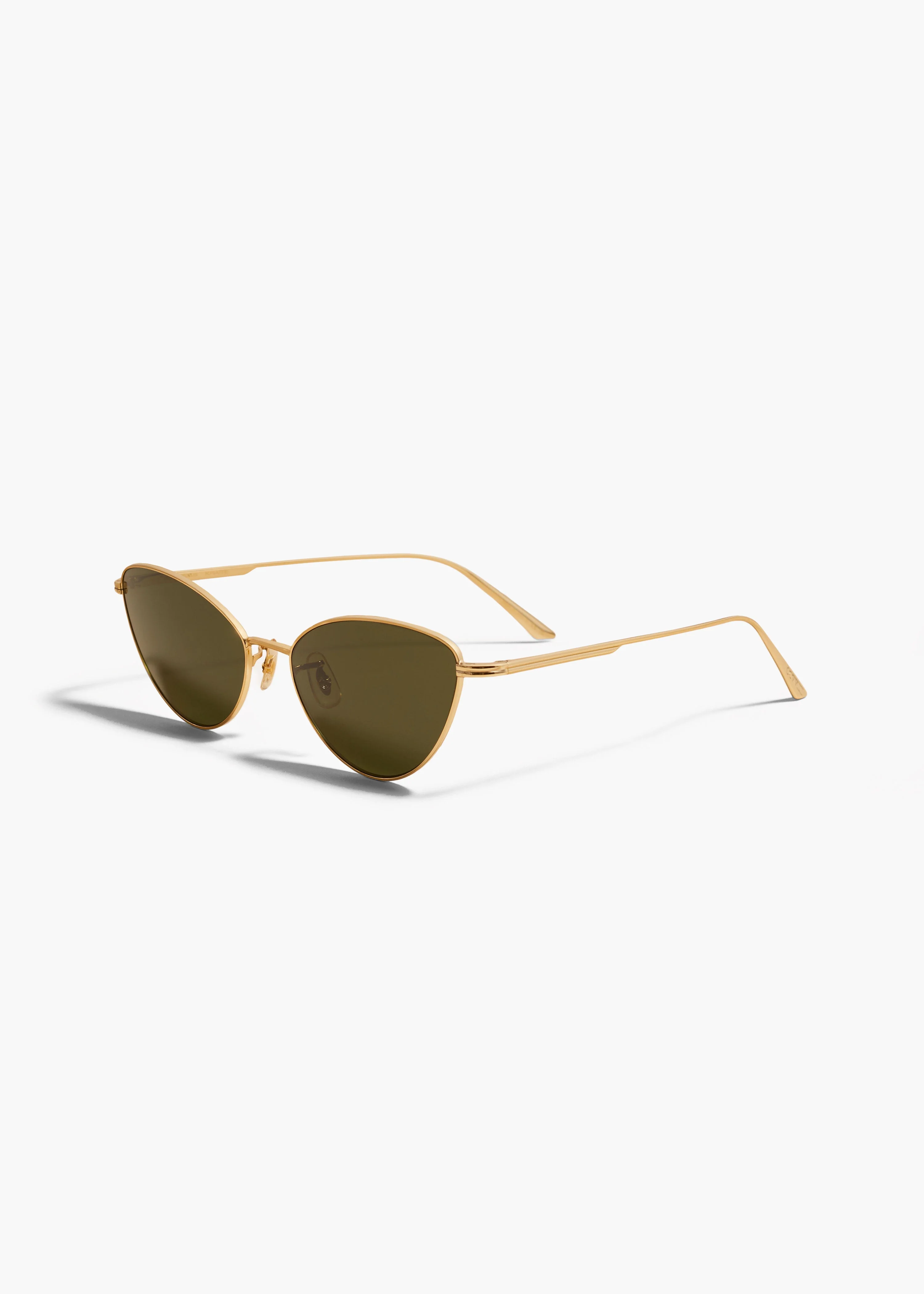 Khaite - x Oliver Peoples 1998C in Gold and Vibrant Green - Image 2