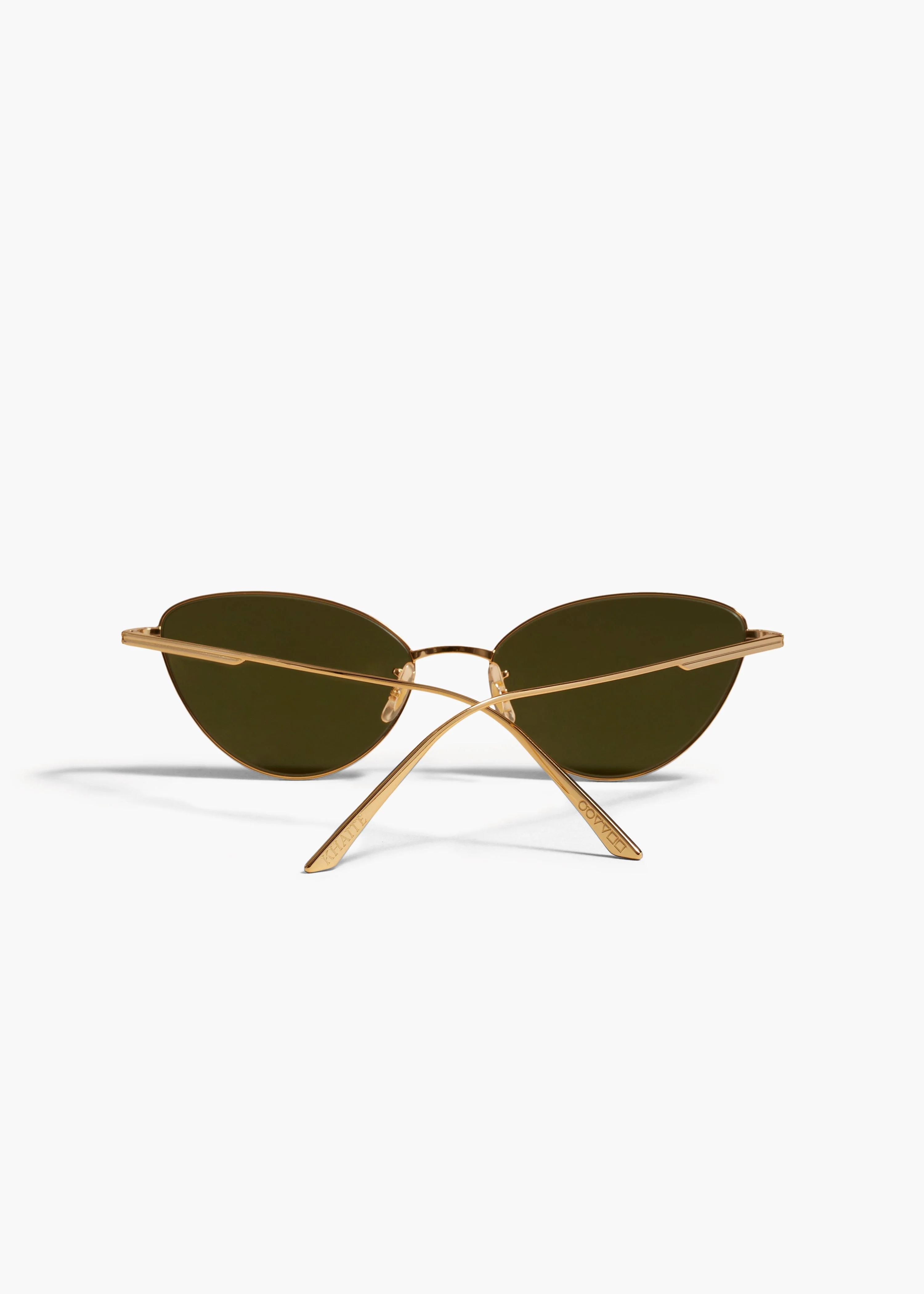 Khaite - x Oliver Peoples 1998C in Gold and Vibrant Green - Image 8