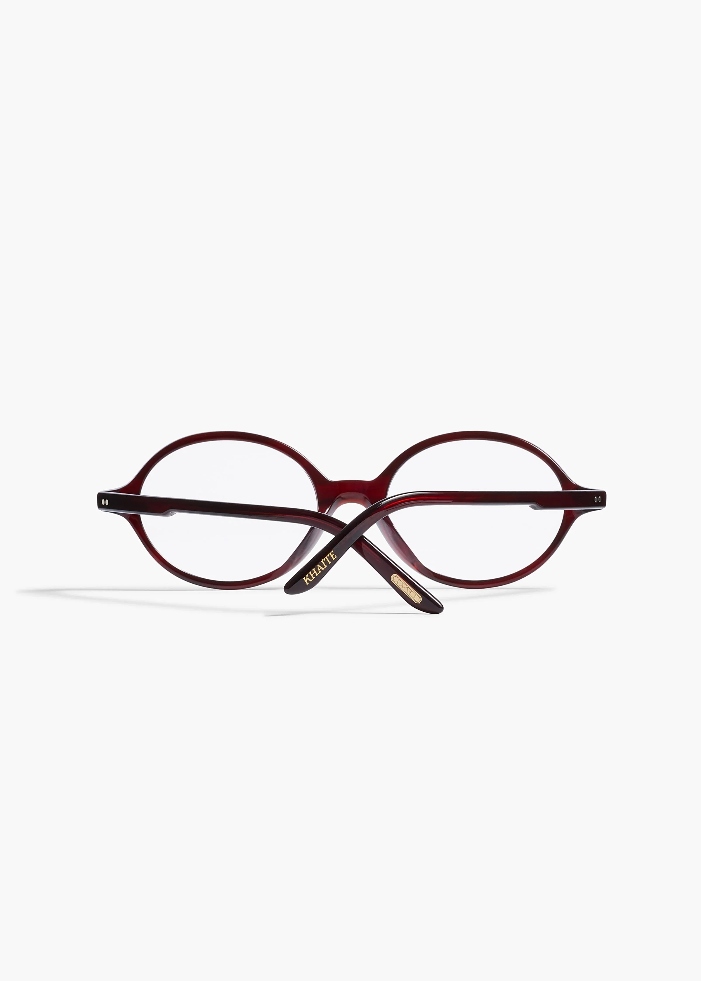 Khaite - x Oliver Peoples 2000RX in Bordeaux Bark - Image 3