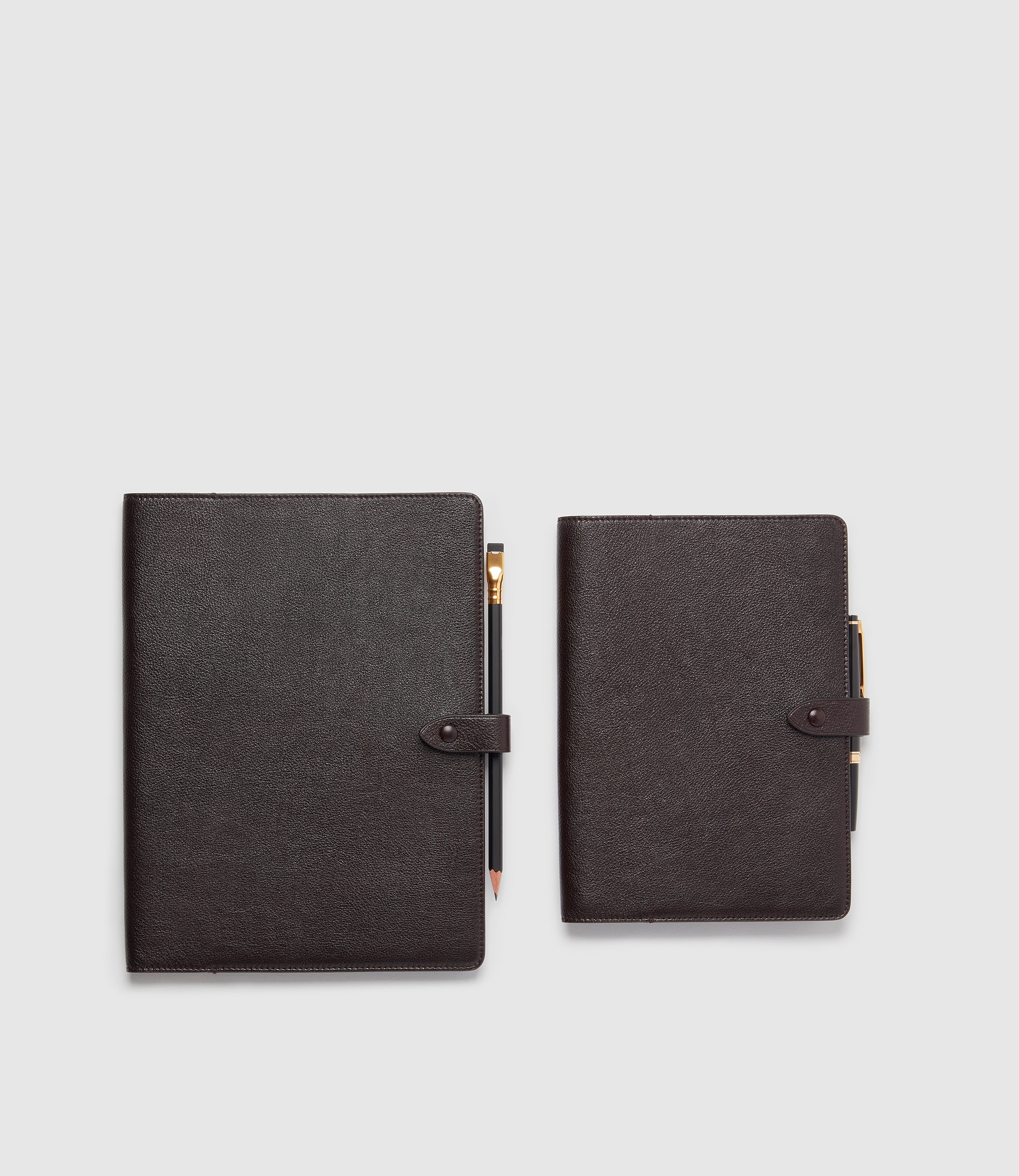 Metier - A5 Notebook Cover Buffalo Cacao - Image 4
