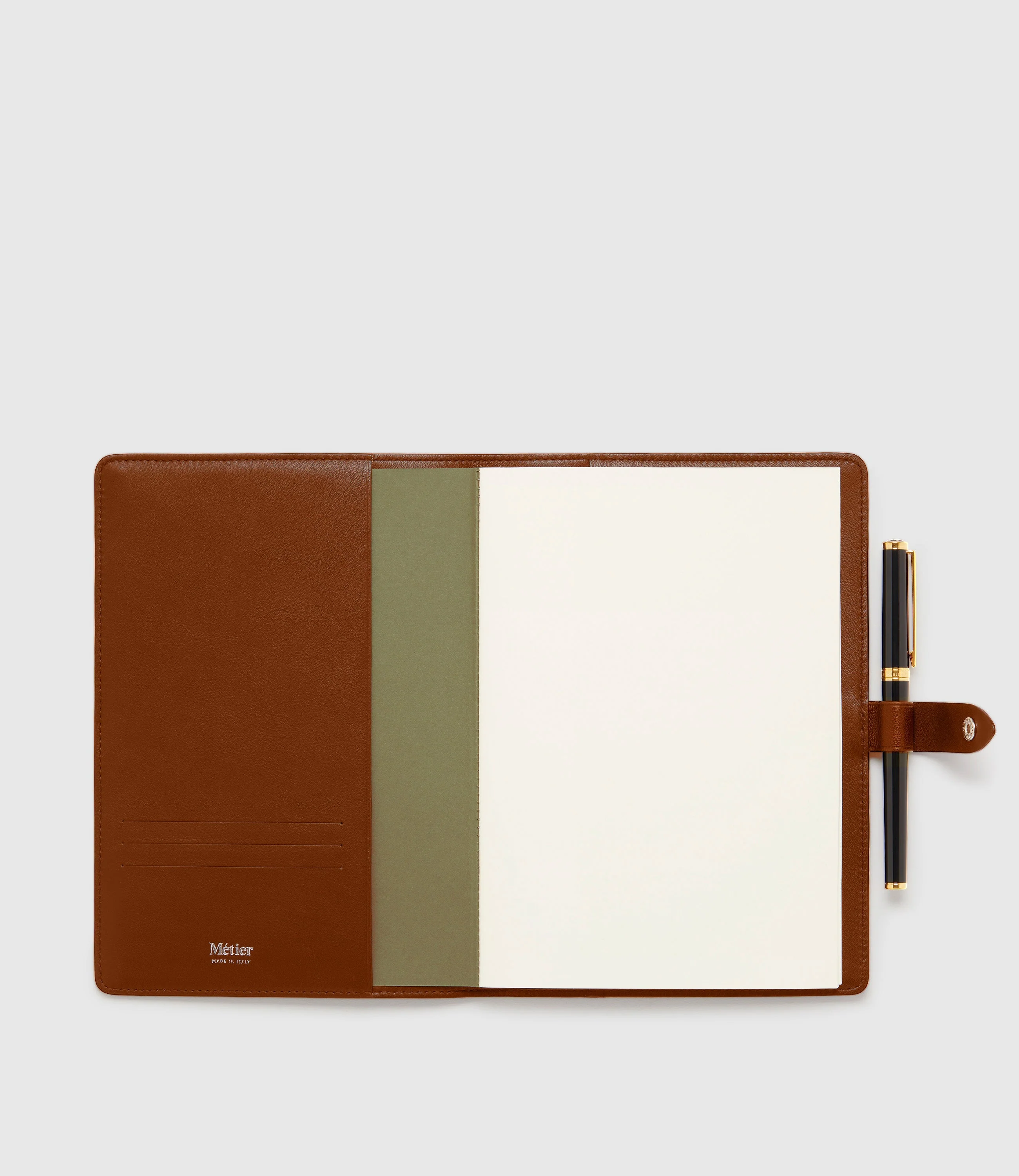 Metier - A5 Notebook Cover Buffalo Cognac - Image 2