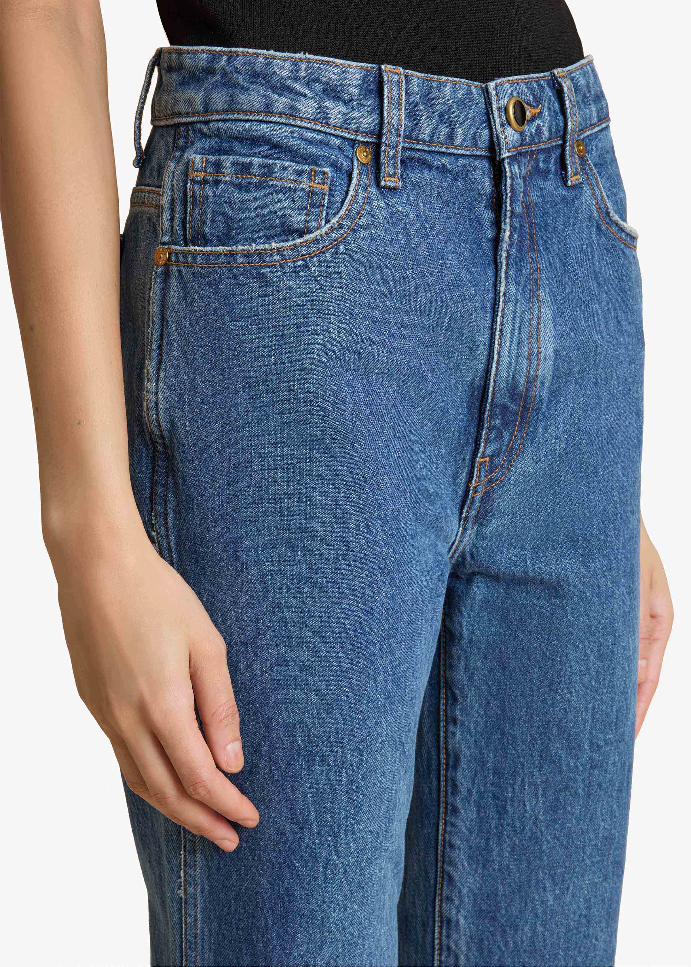 Khaite - Abigail Stretch Jean in Boone - Image 5