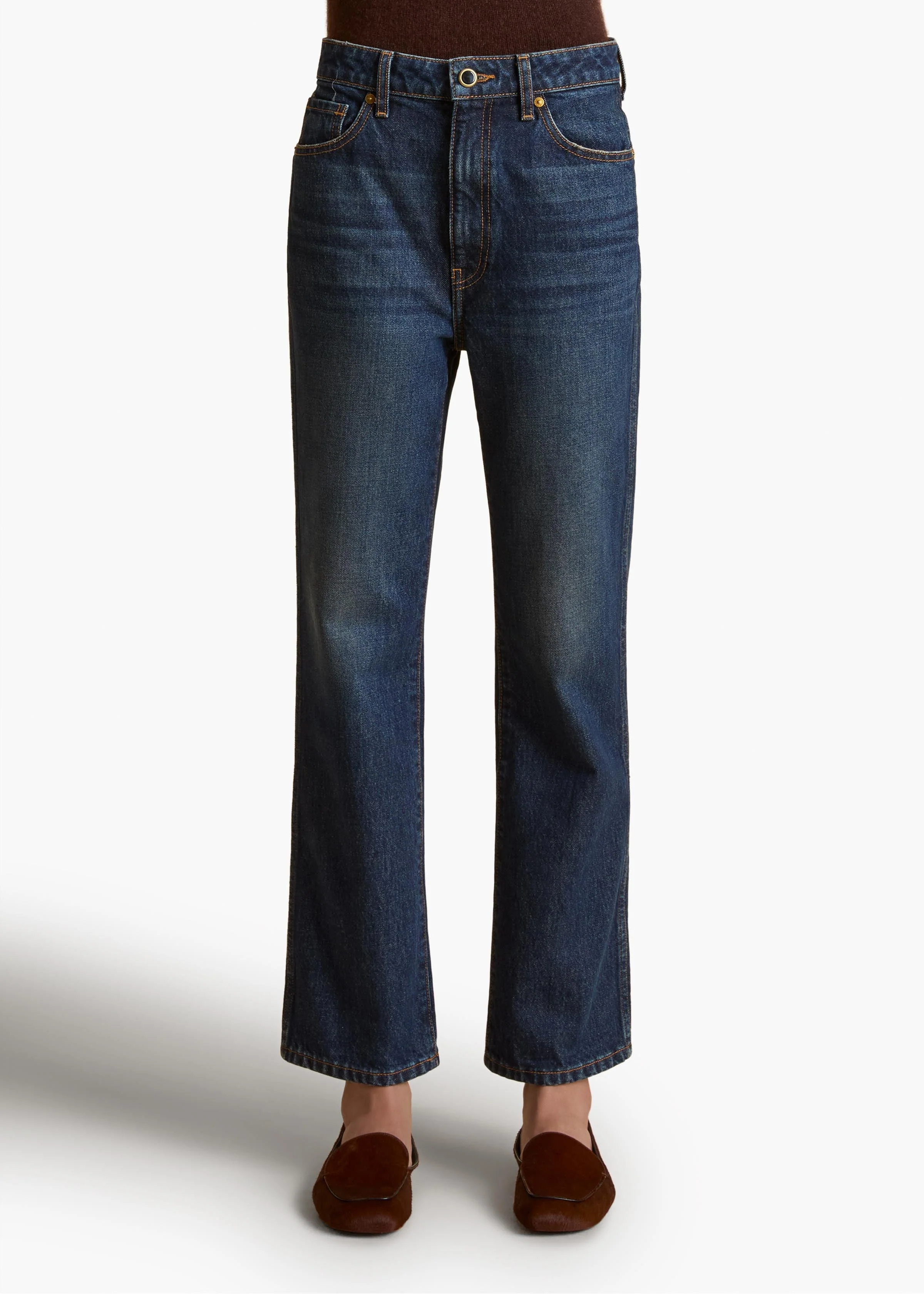 Khaite - Abigail Stretch Jean in Lansing - Image 10