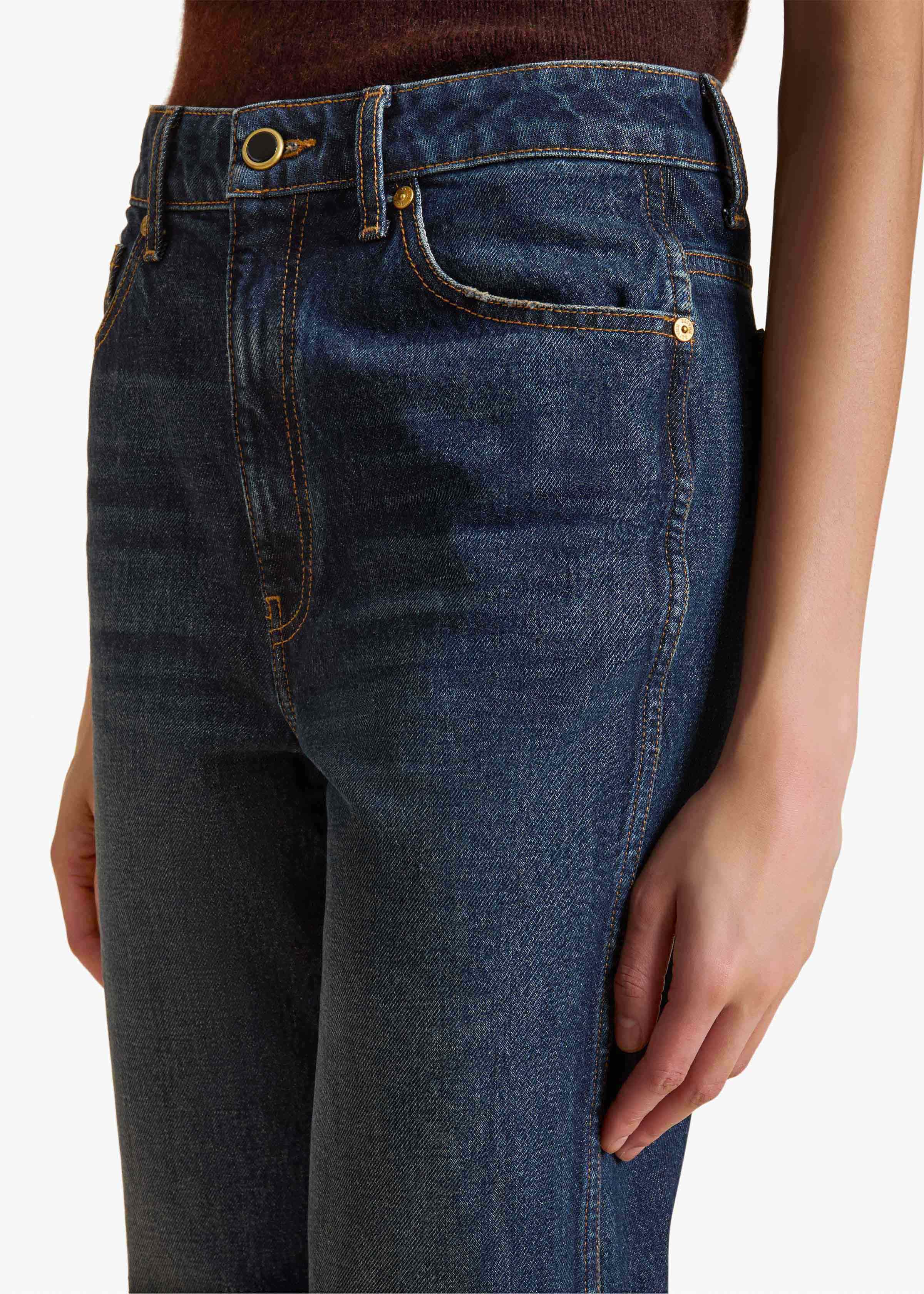 Khaite - Abigail Stretch Jean in Lansing - Image 13