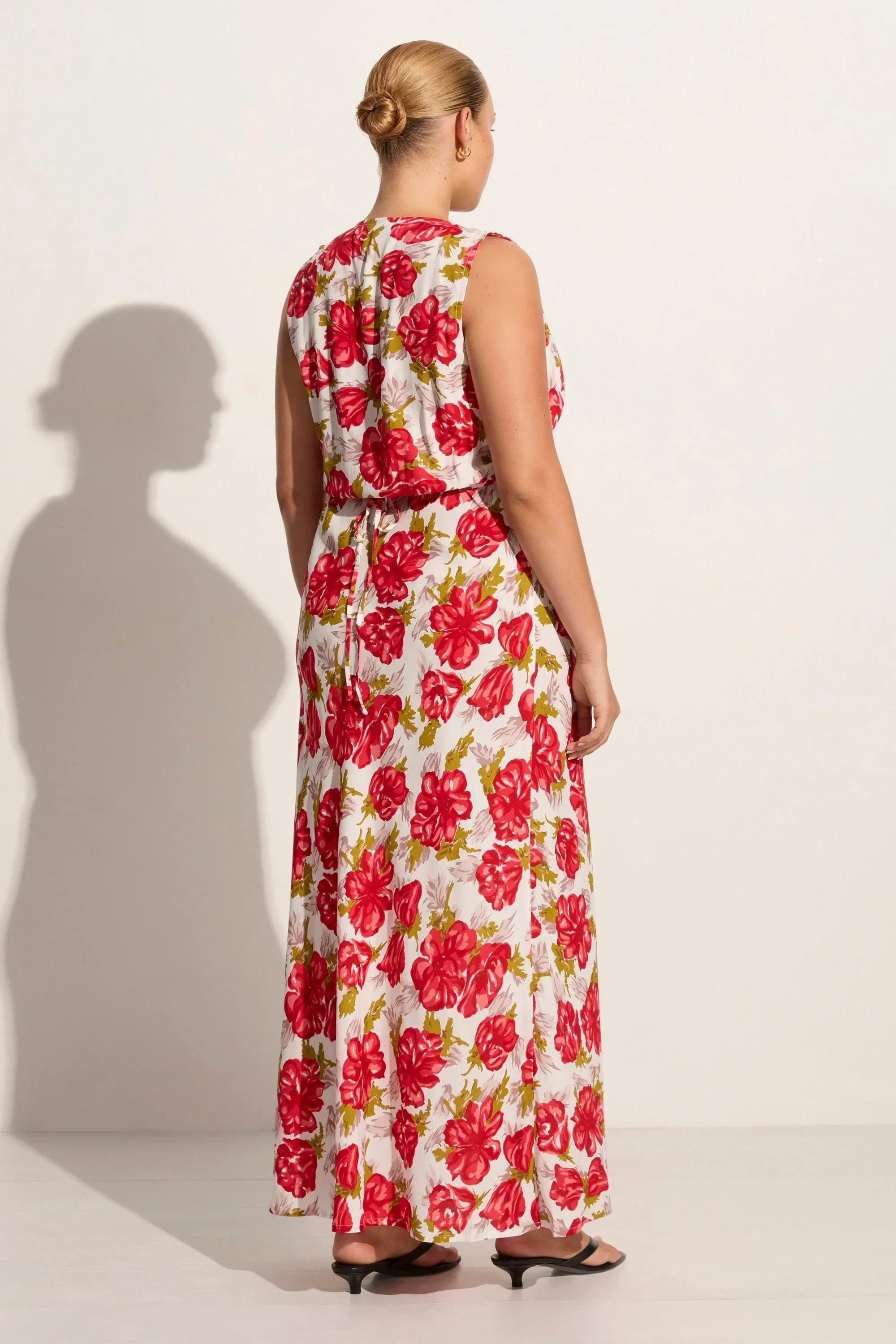 Faithfull - Acacia Maxi Dress Isadora Floral Red - Final Sale - Image 8