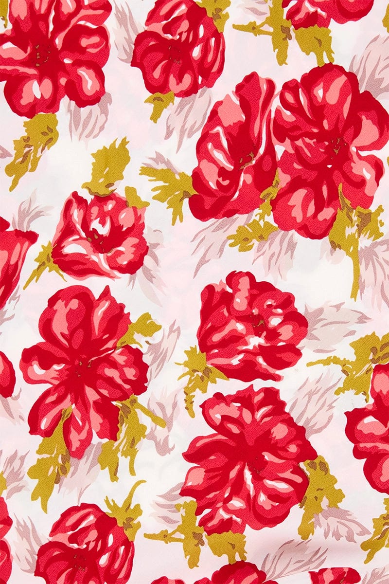 Faithfull - Acacia Maxi Dress Isadora Floral Red - Final Sale - Image 9