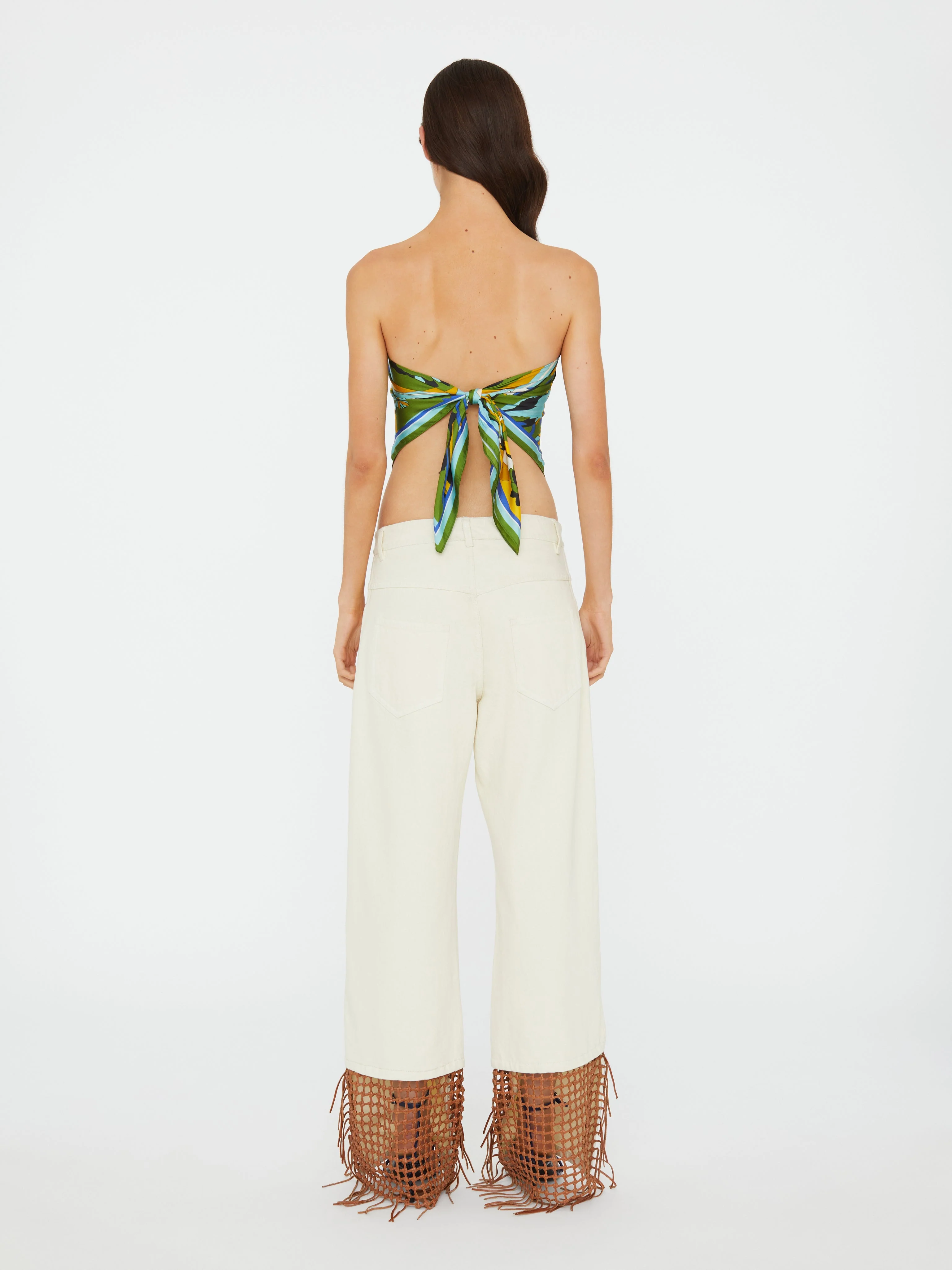 Christopher Esber - Acidic Floral Silk Scarf - Image 5