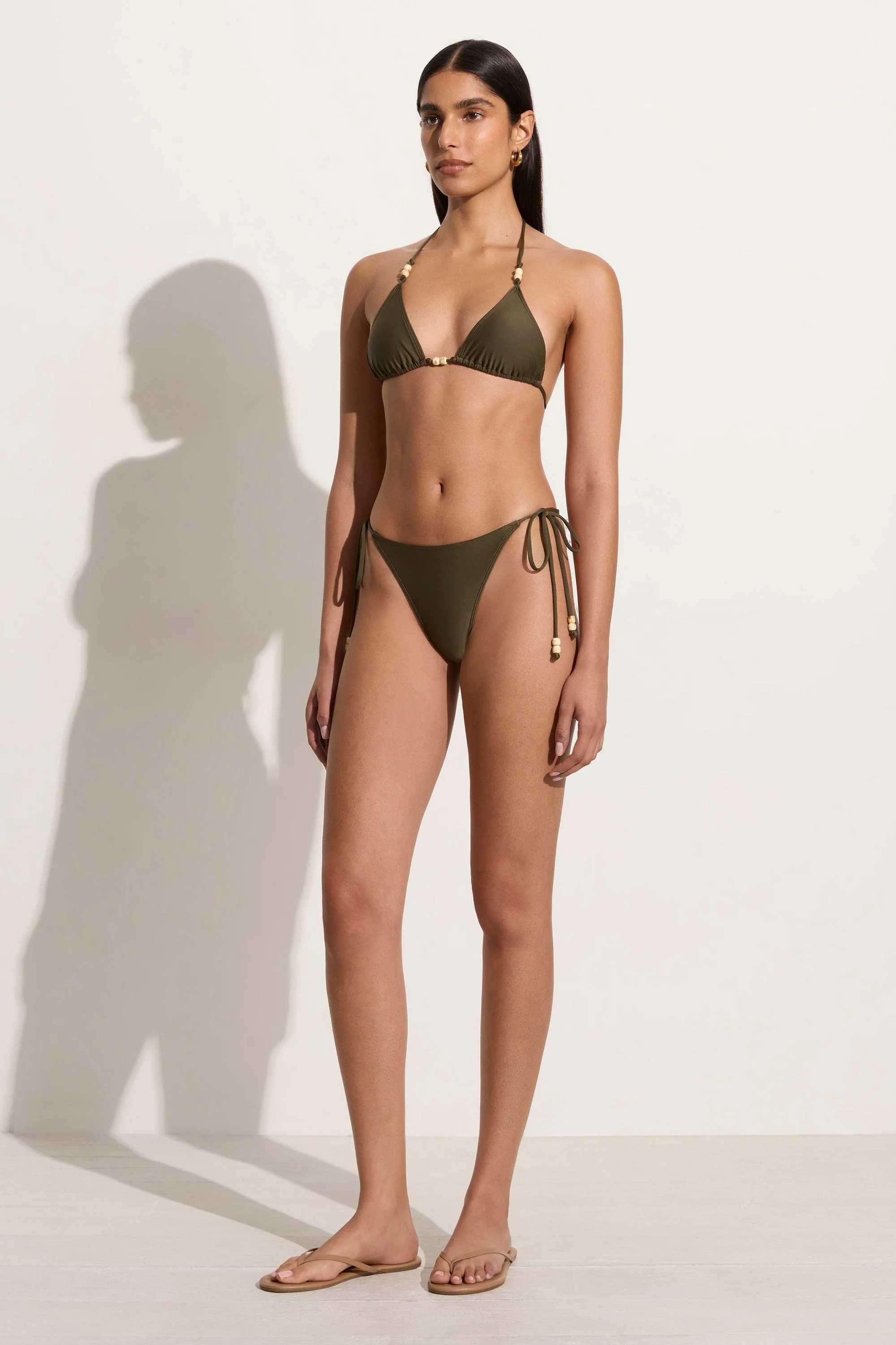 Faithfull - Ada Bikini Bottoms Khaki - Final Sale - Image 3