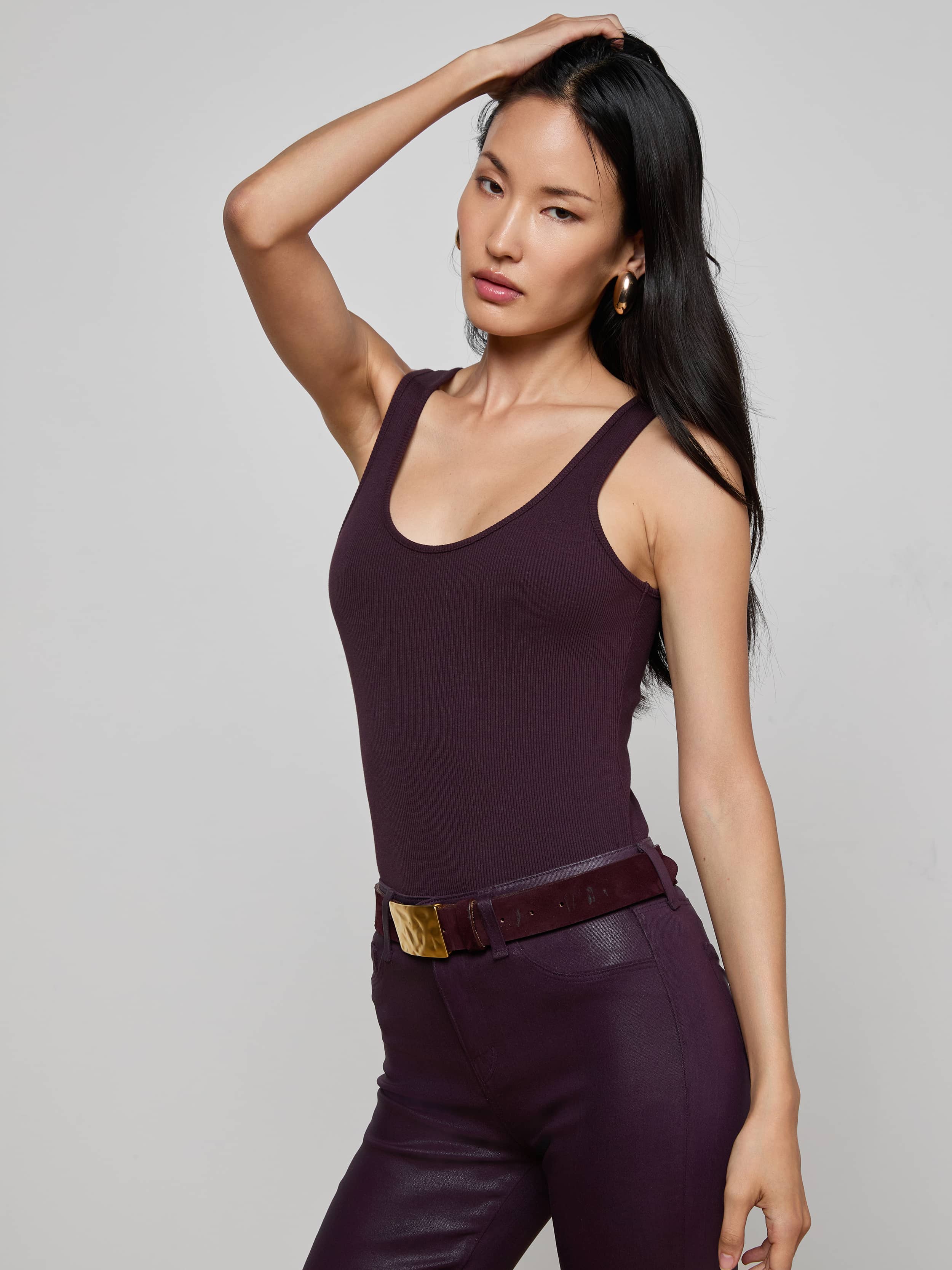 L'AGENCE - Adira Scoopneck Tank - Image 2