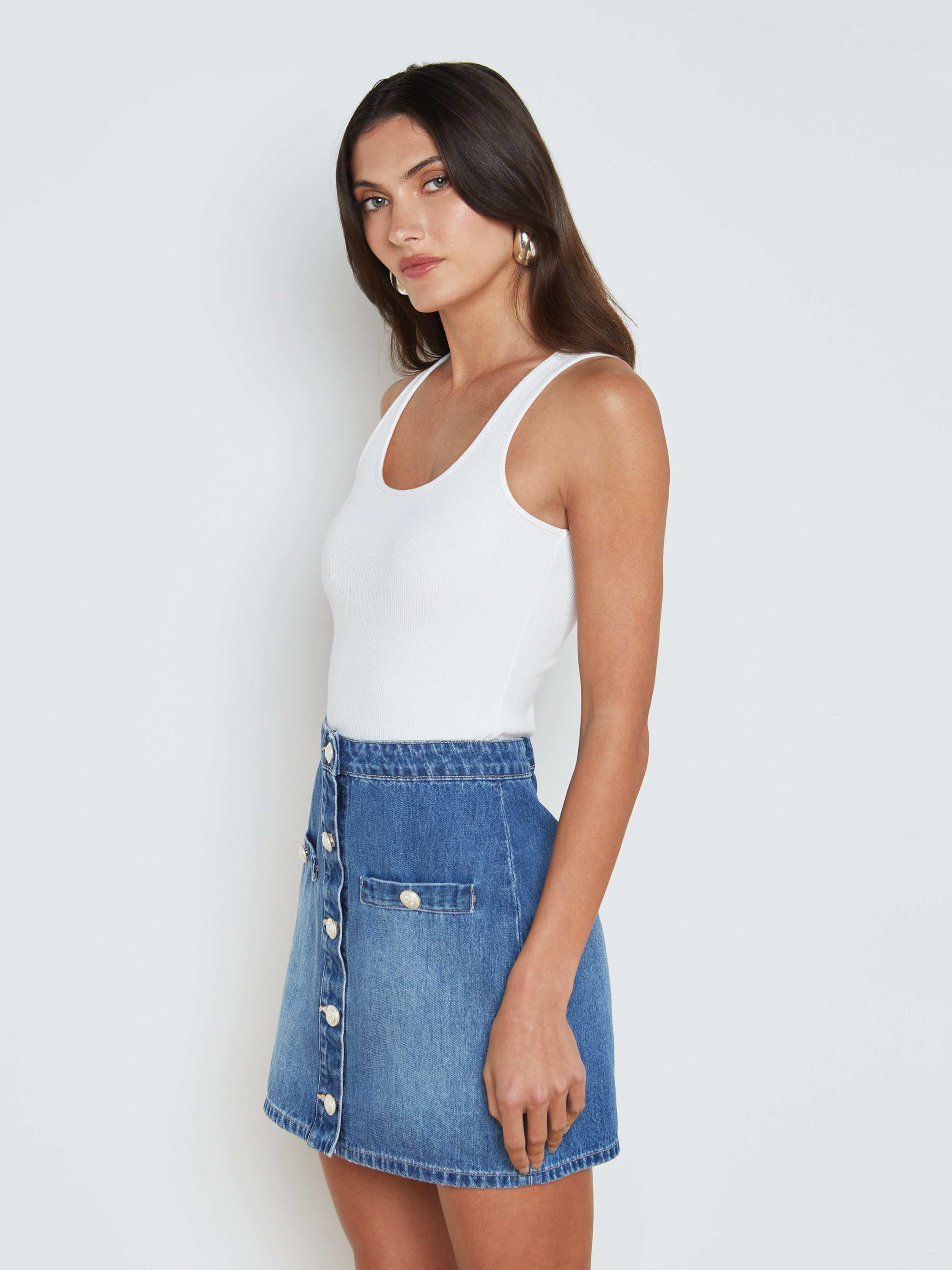 L'AGENCE - Adira Scoopneck Tank - Image 2