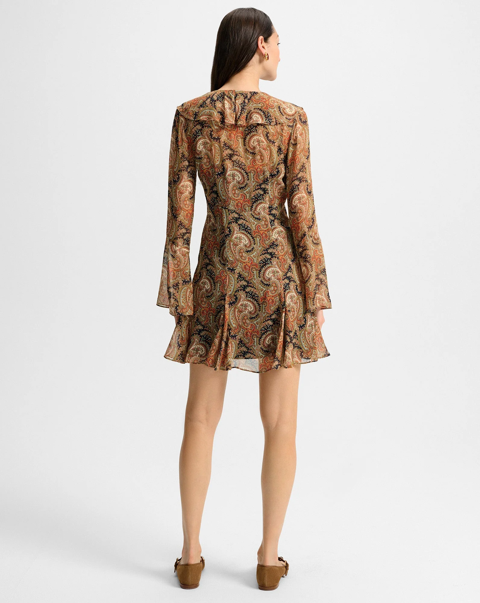 Veronica Beard - Adrienne Silk Mini Dress - Image 5