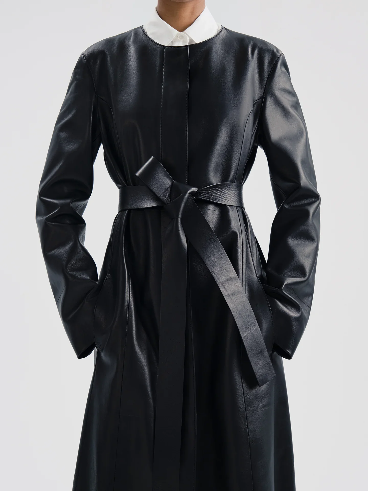 Aflalo - Affine Coat in Leather - Image 12
