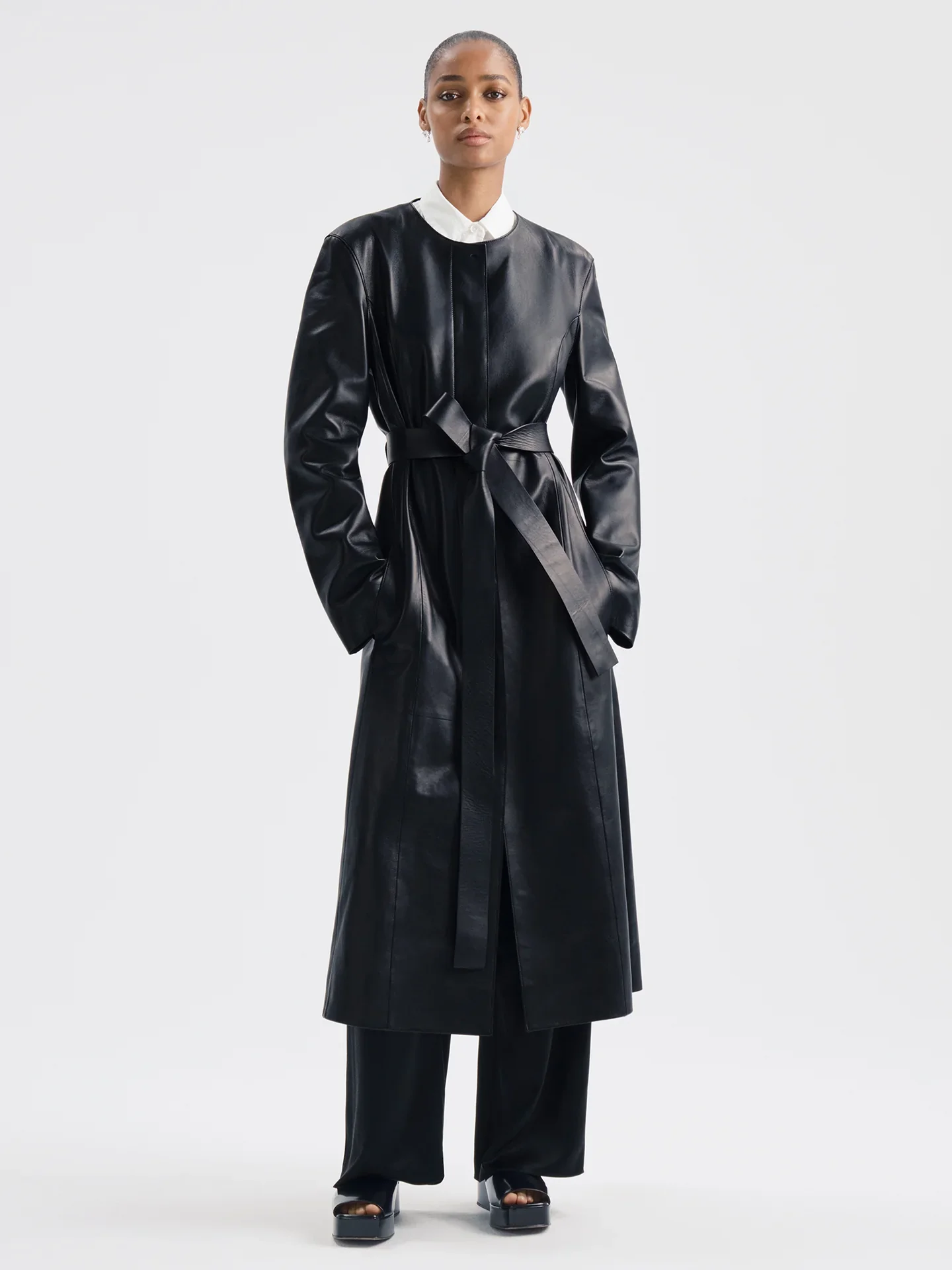 Aflalo - Affine Coat in Leather - Image 2