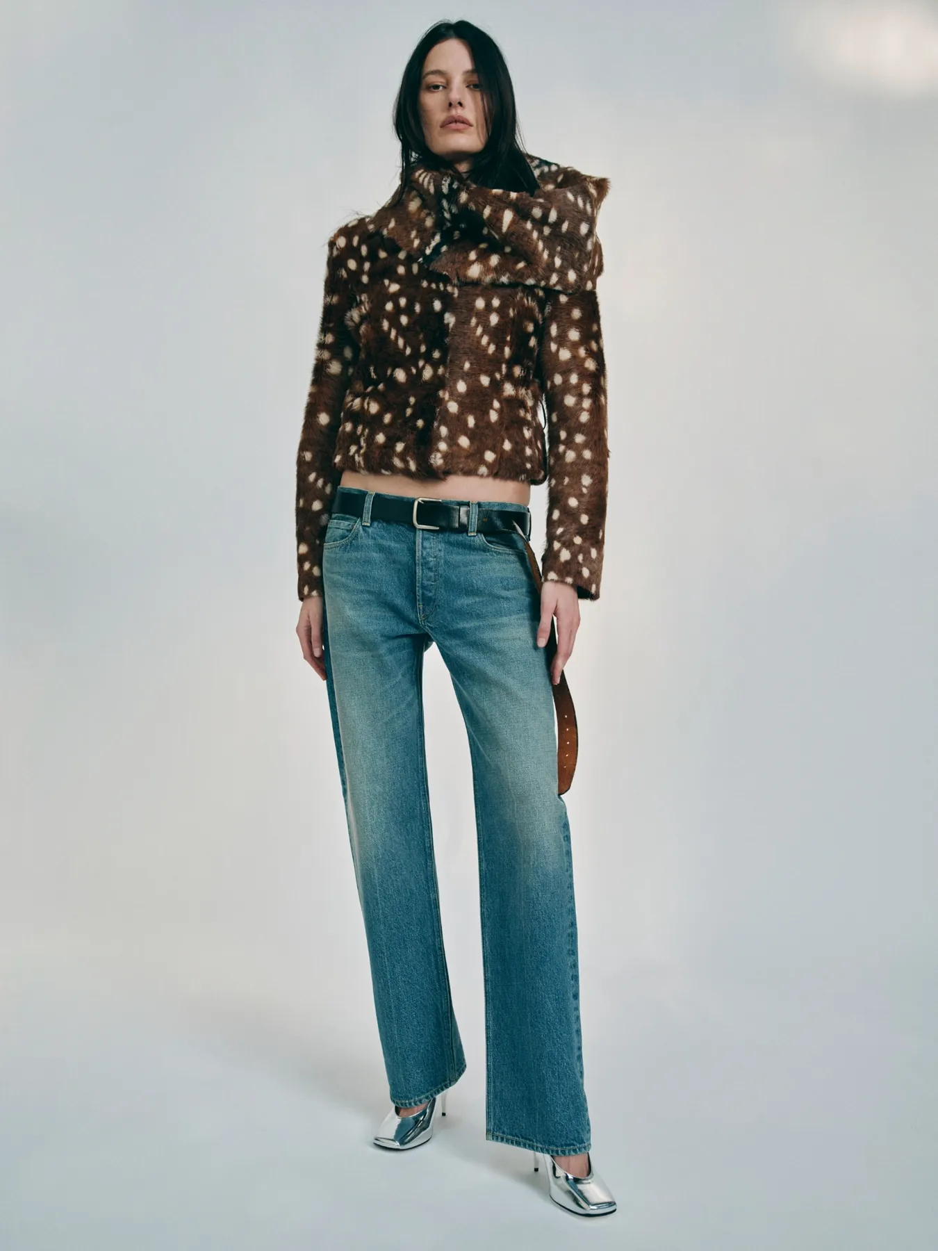 Aflalo - Aveli Jacket in Ponyhair