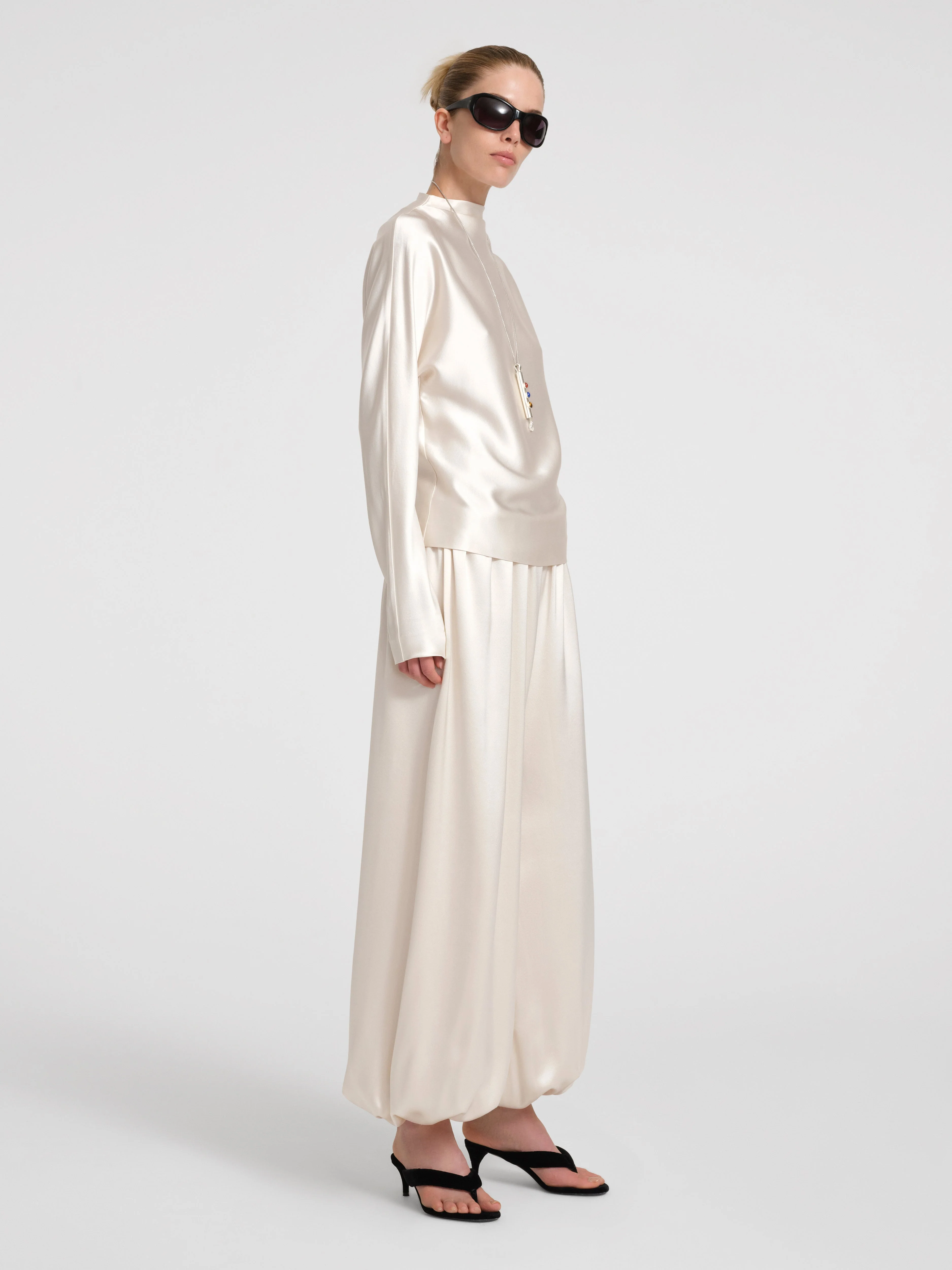 Aflalo - Elena Pant in Silk - Image 2