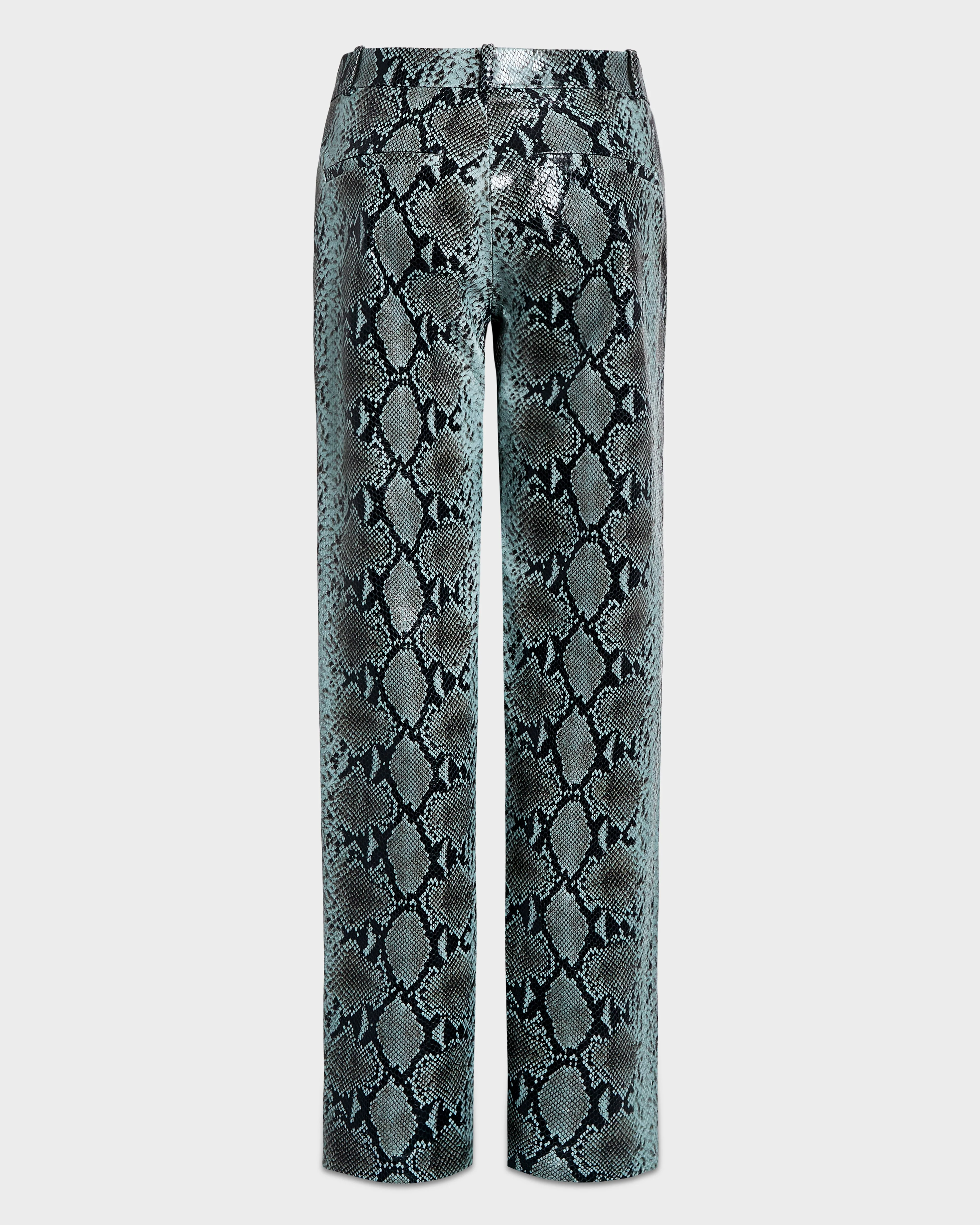 Aflalo - Lazare Trouser in Python Embossed Leather - Image 2