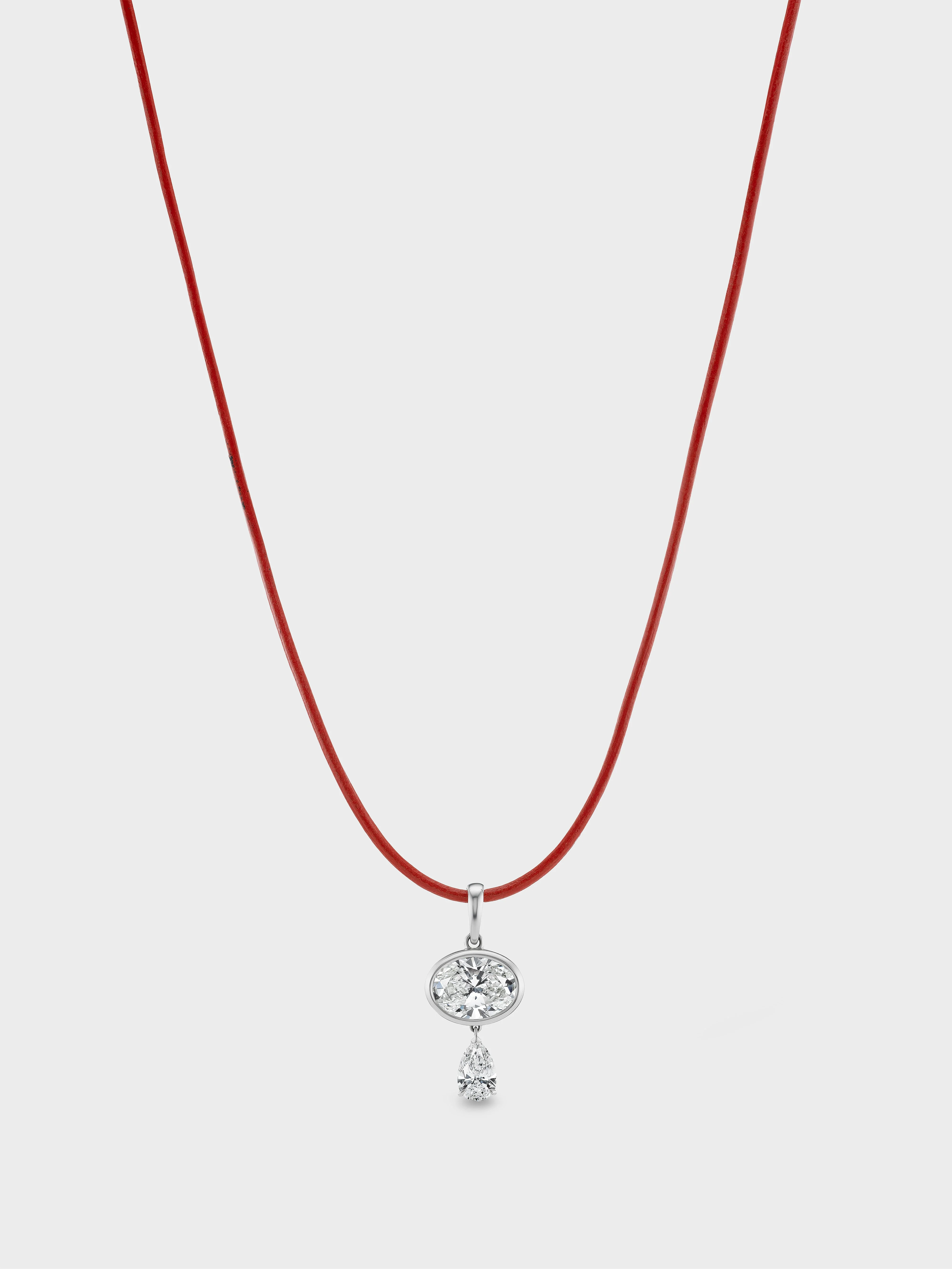 Aflalo - Lone Diamond Pendant Necklace - Image 4