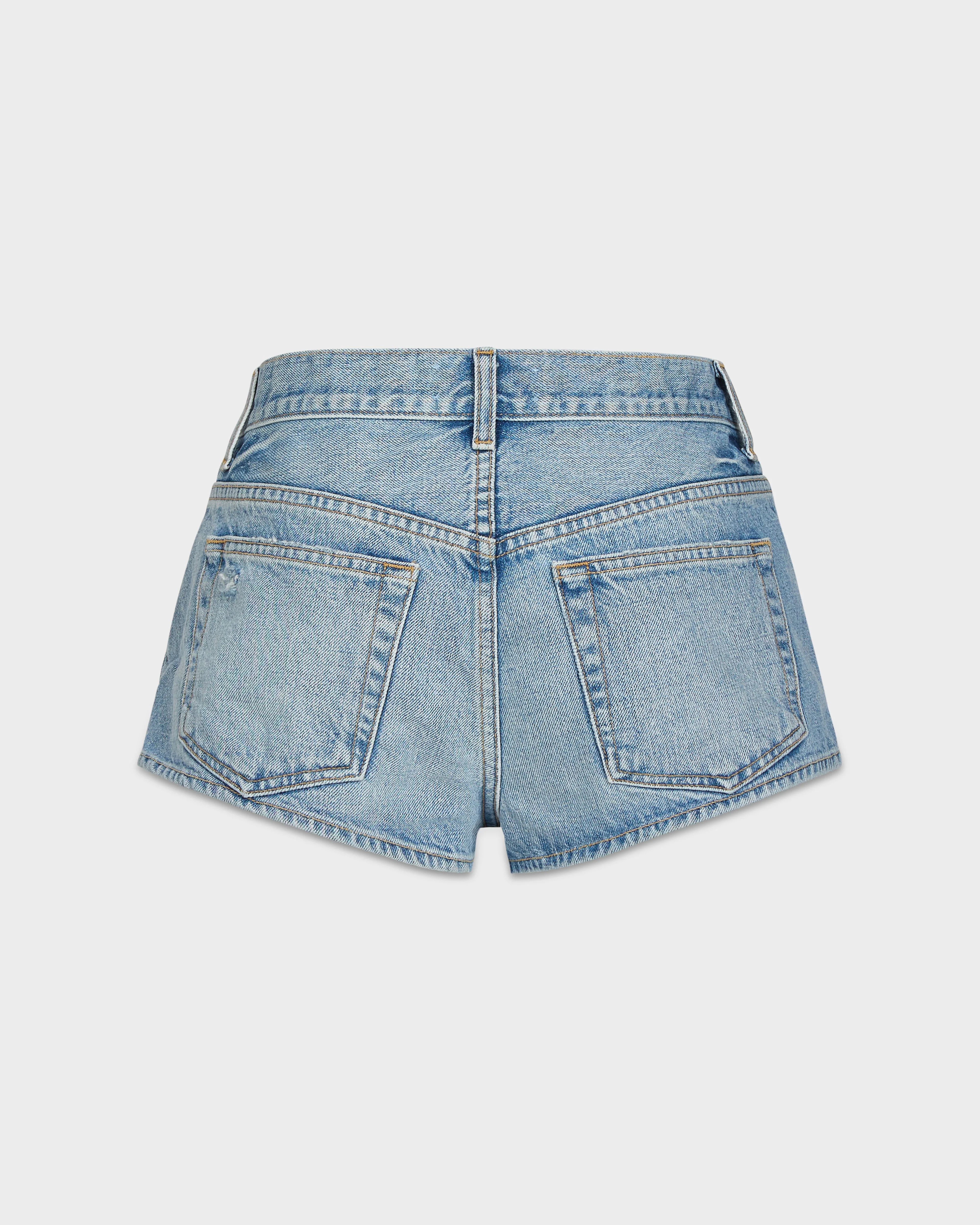 Aflalo - Mann Short in Rigid Denim - Image 2