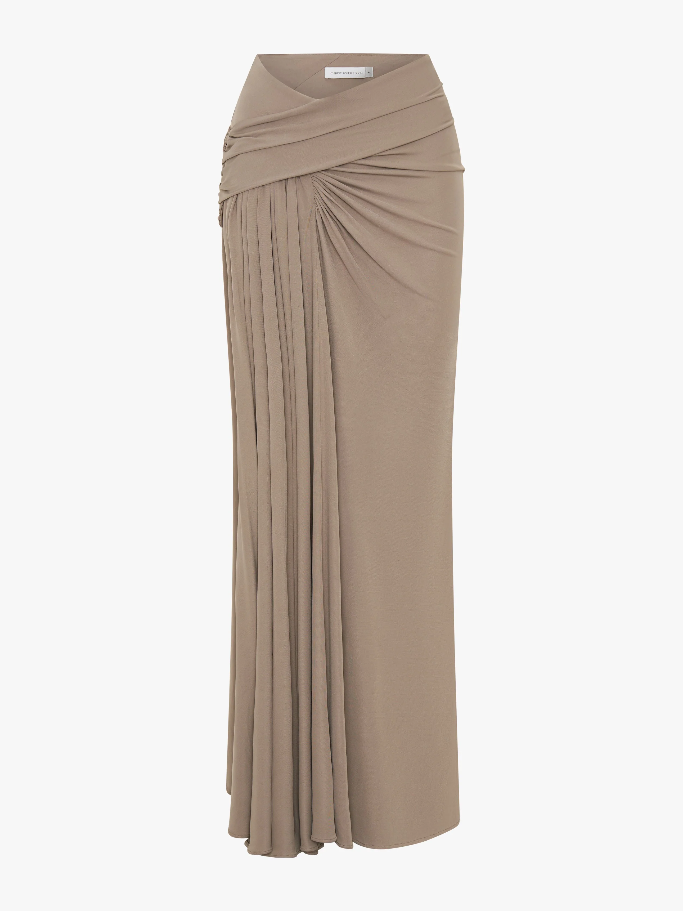 Christopher Esber - Aiba Draped Jersey Skirt - Image 5