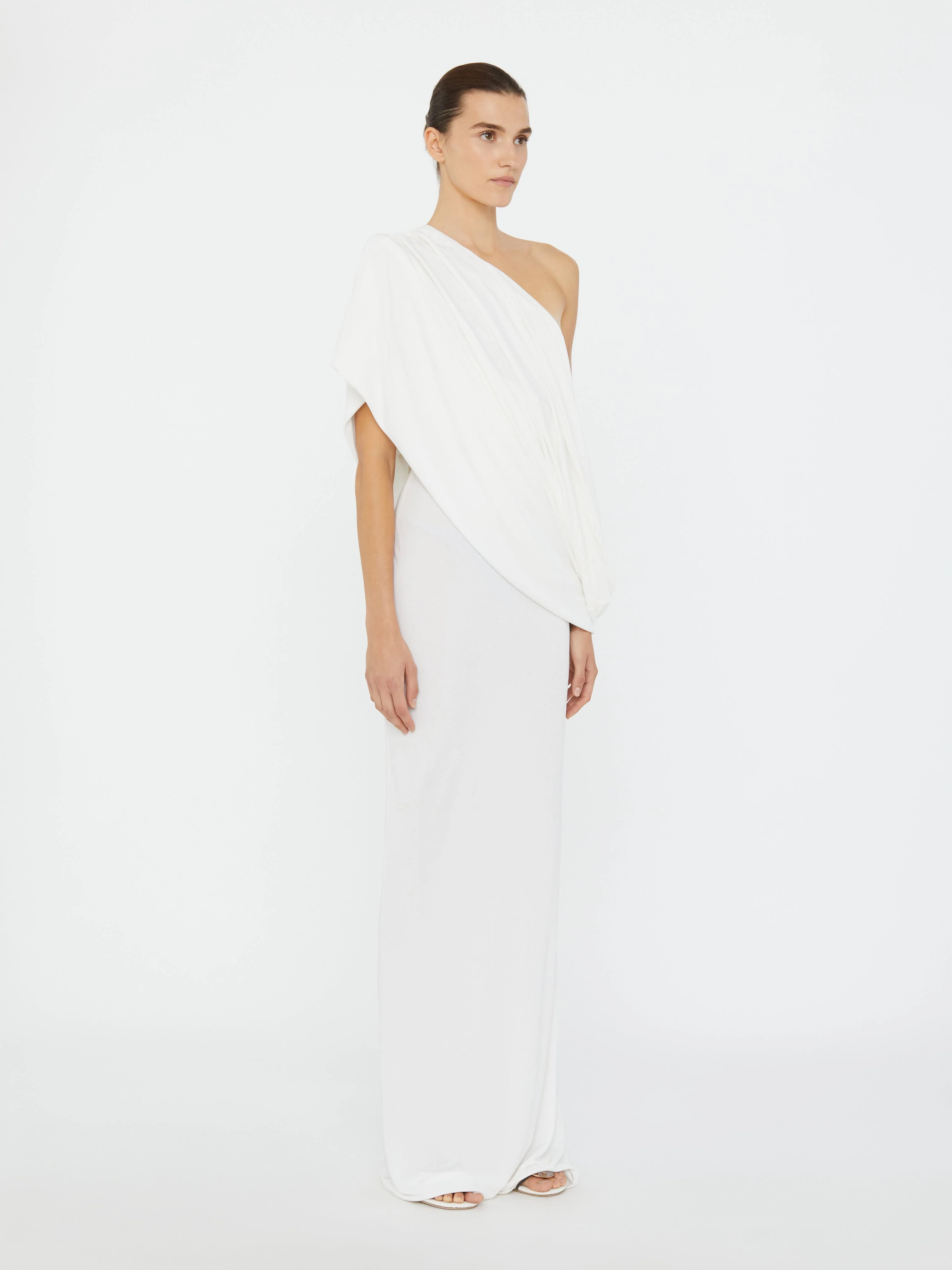 Christopher Esber - Aiba Draped Jersey Tee Dress - Image 5