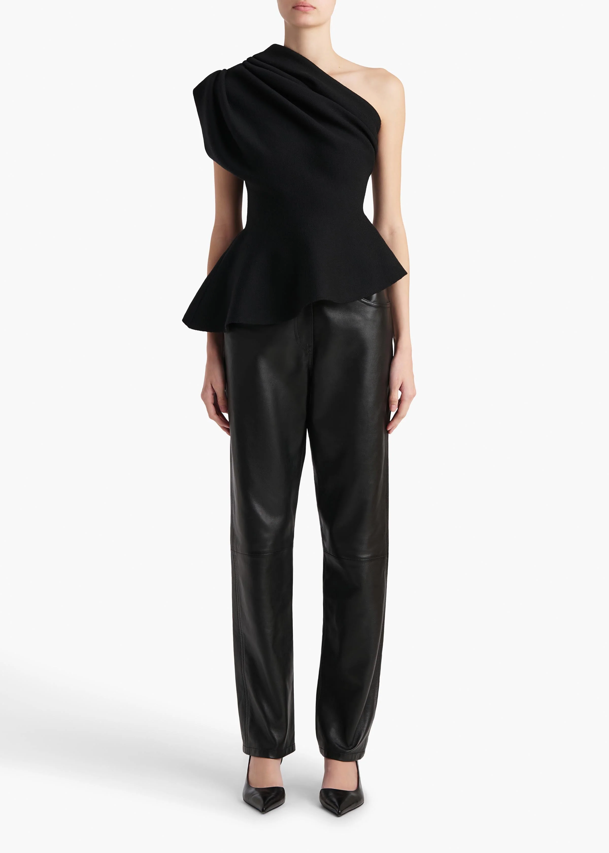Khaite - Aimee Top in Black - Image 2