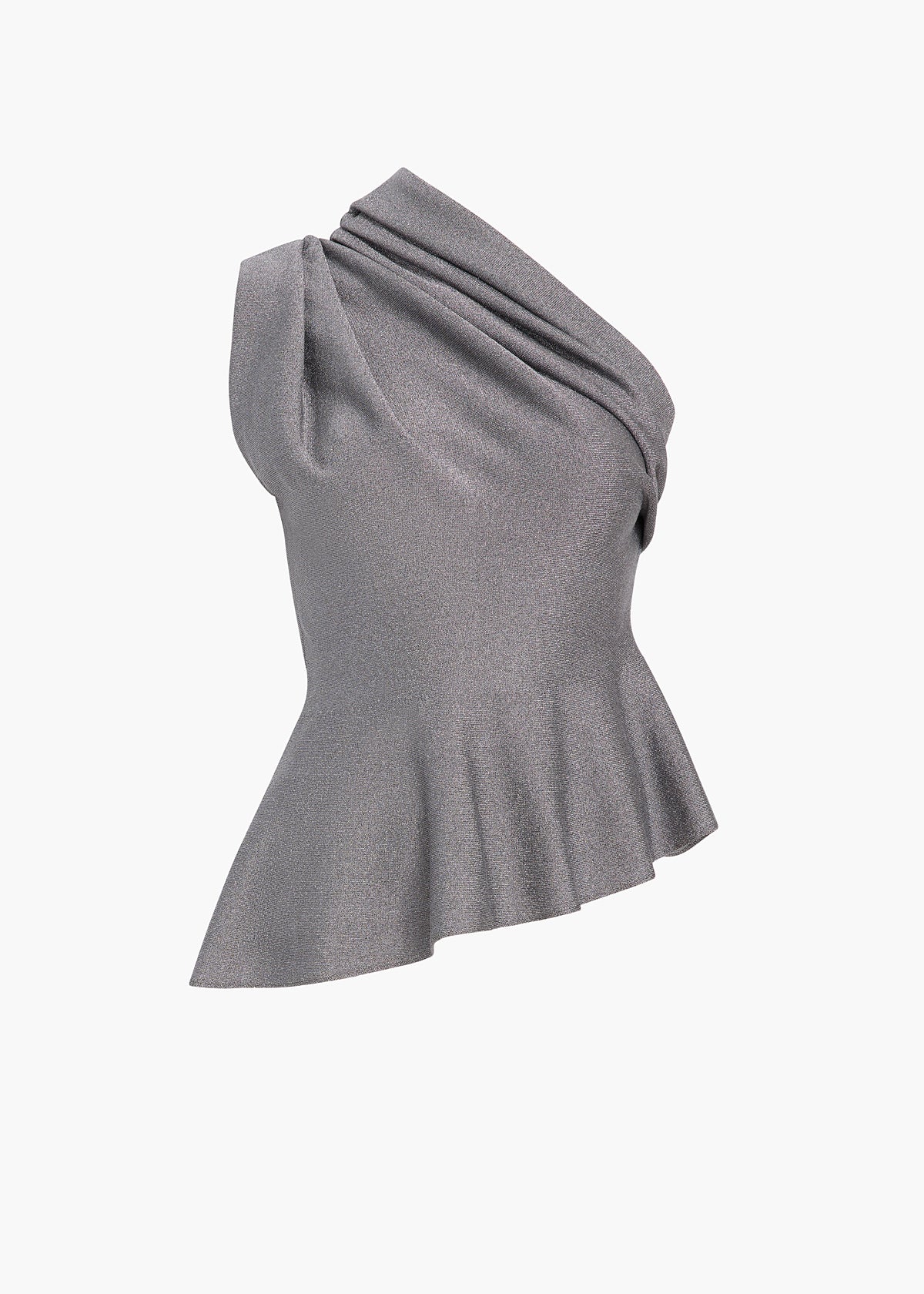 Khaite - Aimee Top in Gunmetal - Image 8