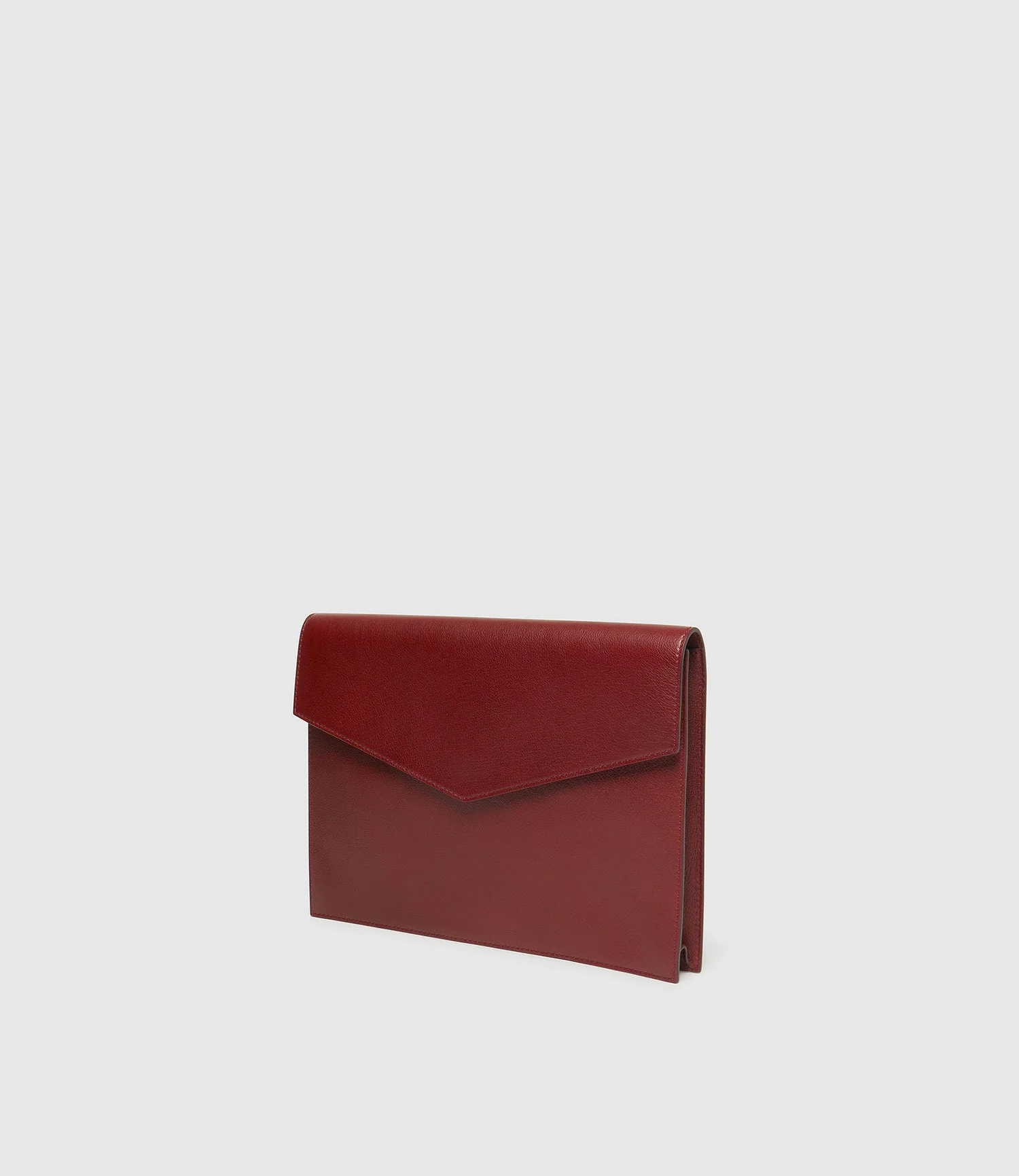 Metier - Air Mail x Métier Single Document Folio Buffalo Dark Cherry - Image 3