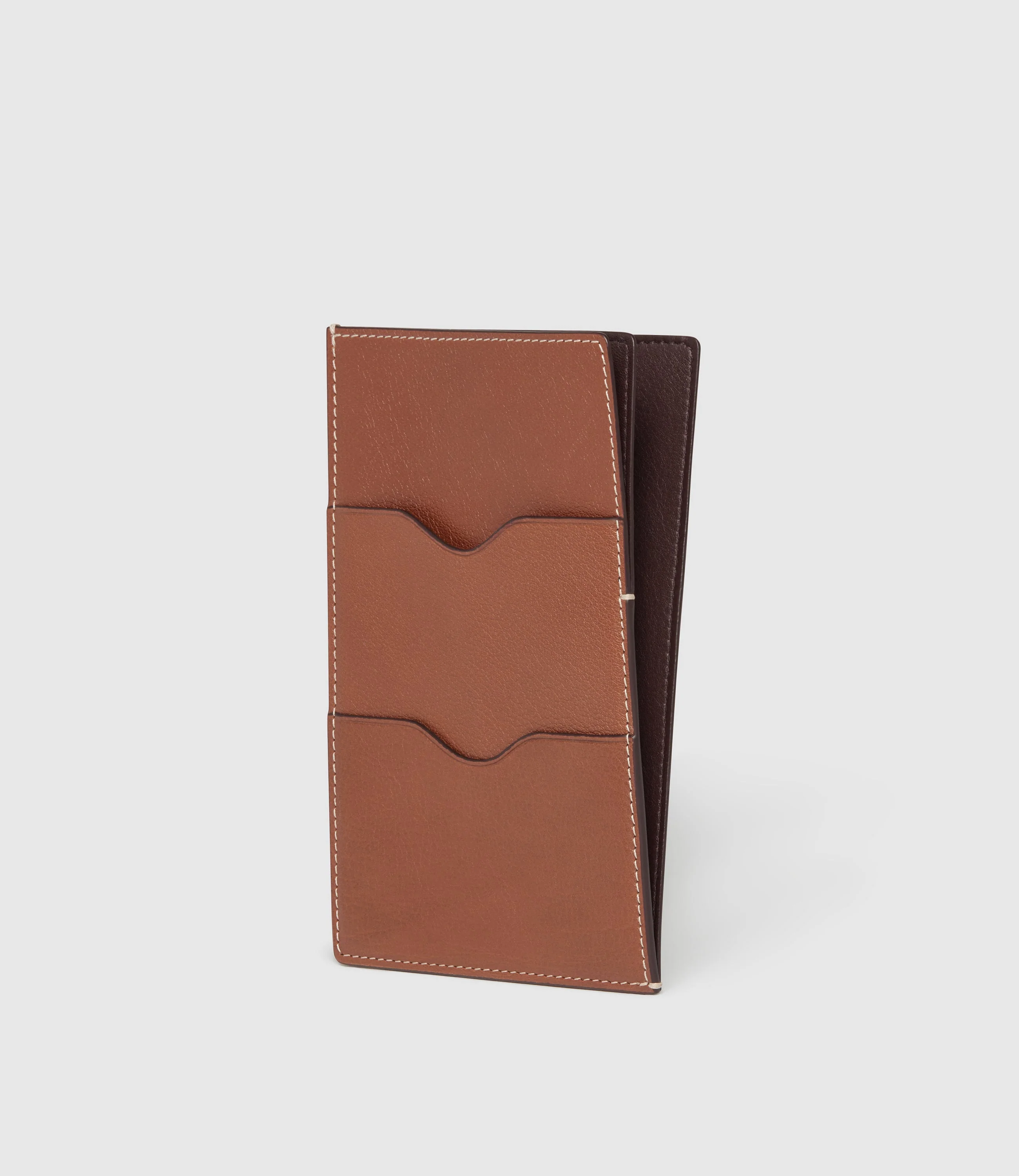 Metier - Air Mail x Métier Thin Travel Wallet Buffalo Cognac - Image 3
