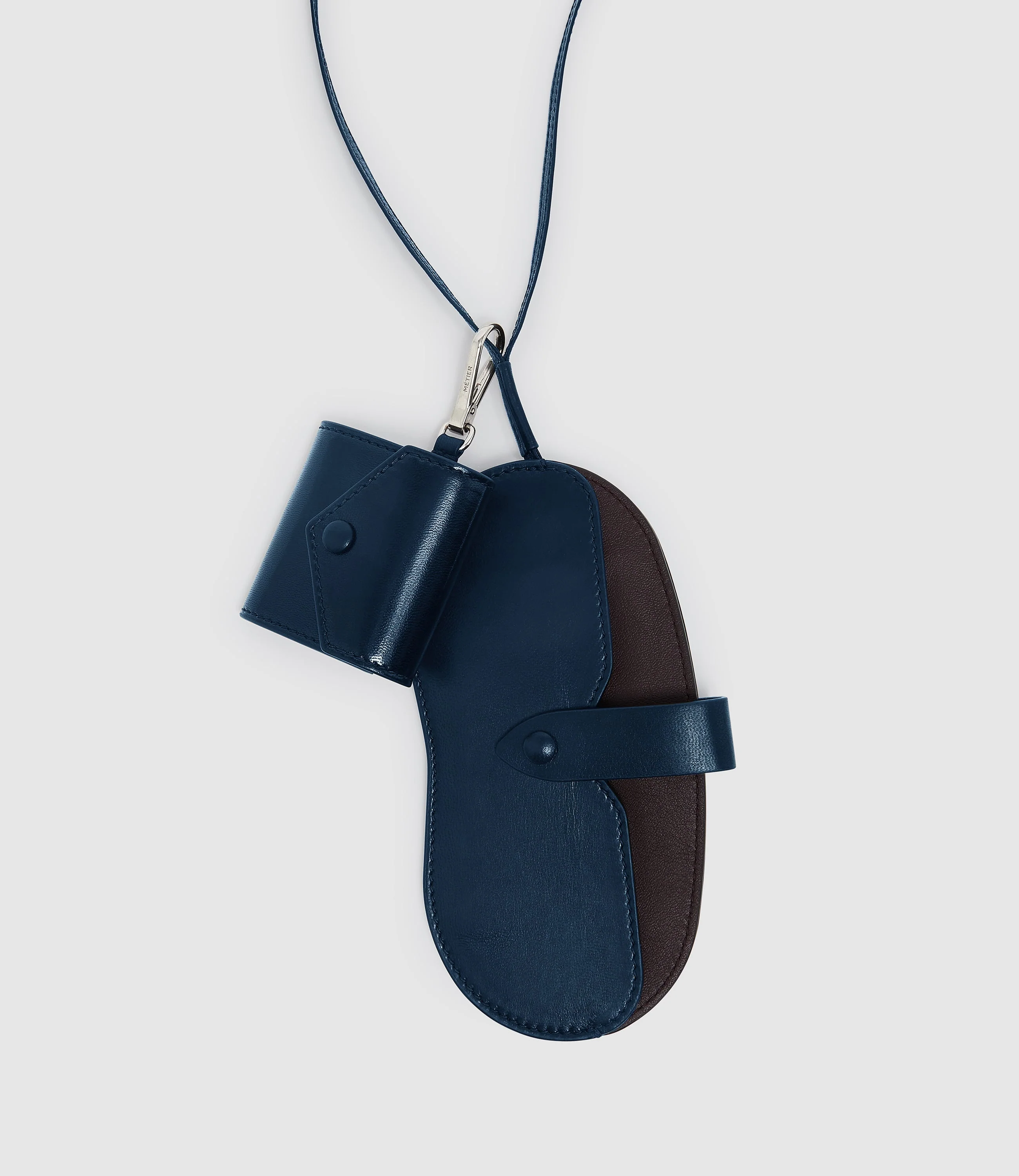 Metier - Airpods Case Buttery Nappa Sapphire - Image 3
