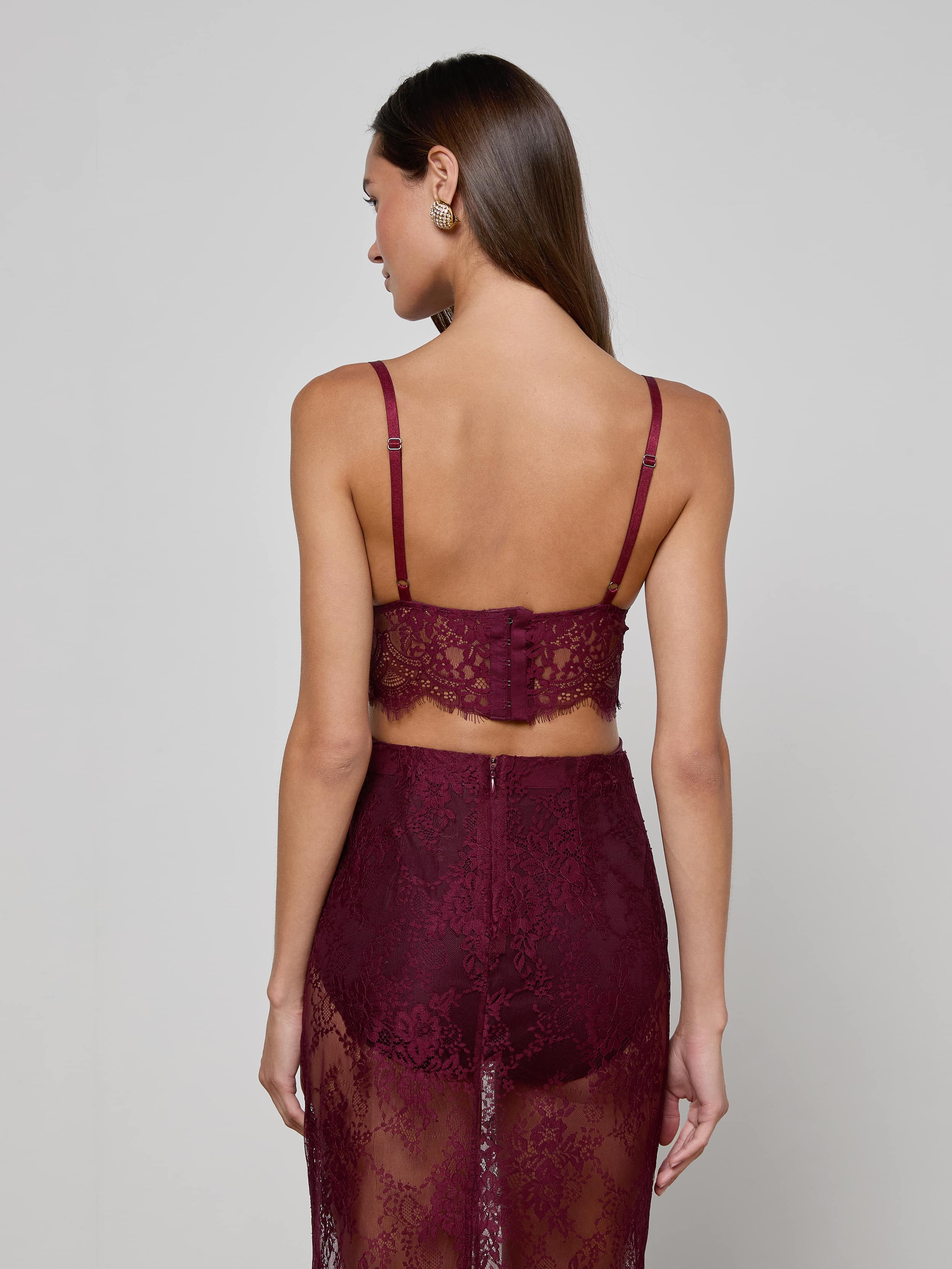 L'AGENCE - Aislin Lace Bralette - Image 10