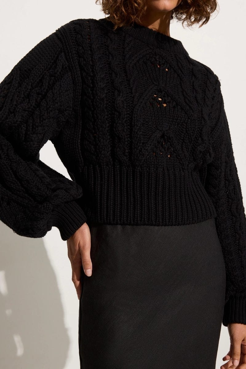 Faithfull - Alanna Knit Jumper Black - Final Sale - Image 5