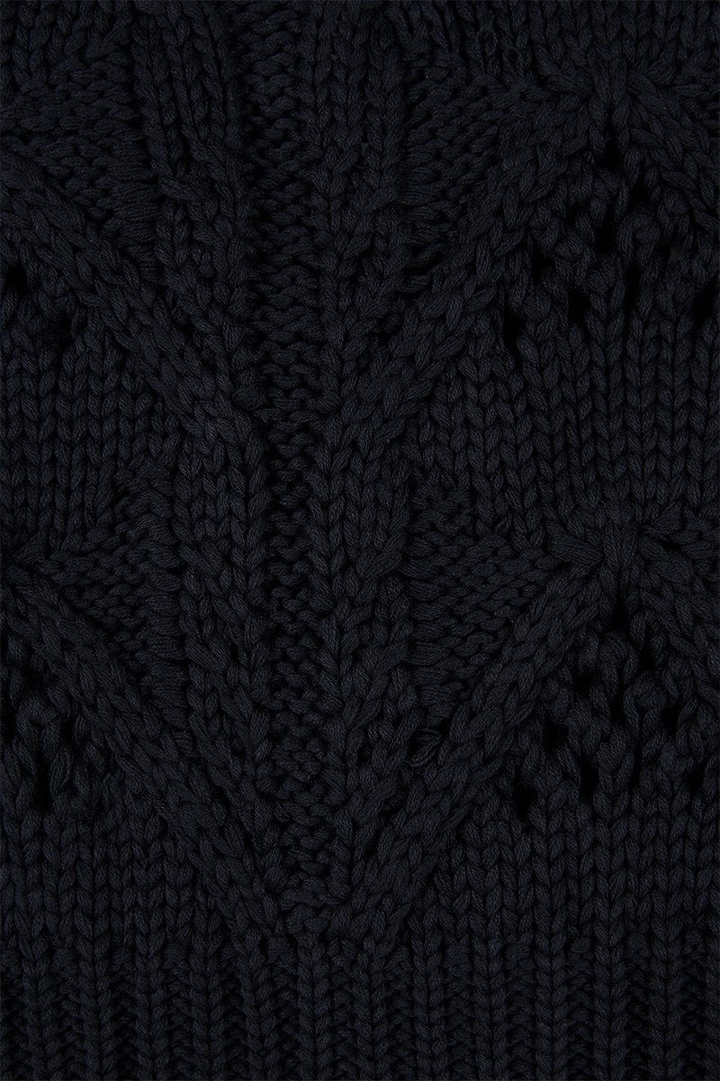 Faithfull - Alanna Knit Jumper Black - Final Sale - Image 7