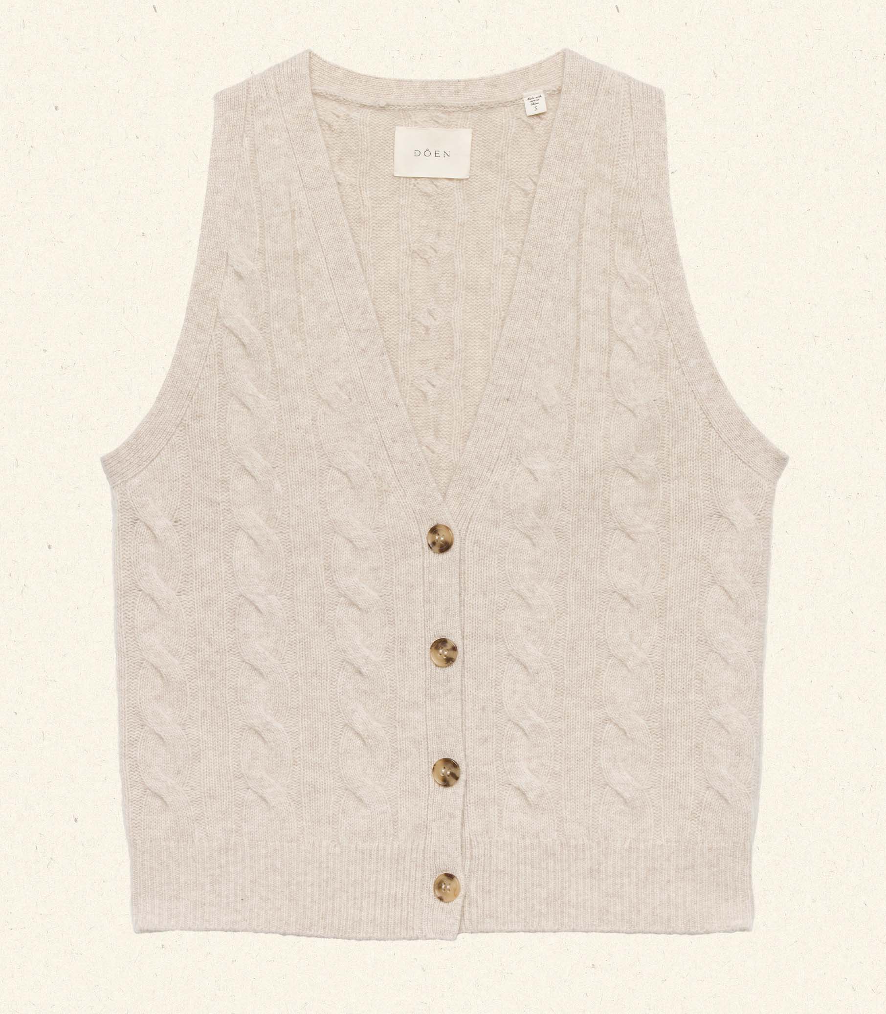 DOEN - ALBERTA CASHMERE VEST - Image 4