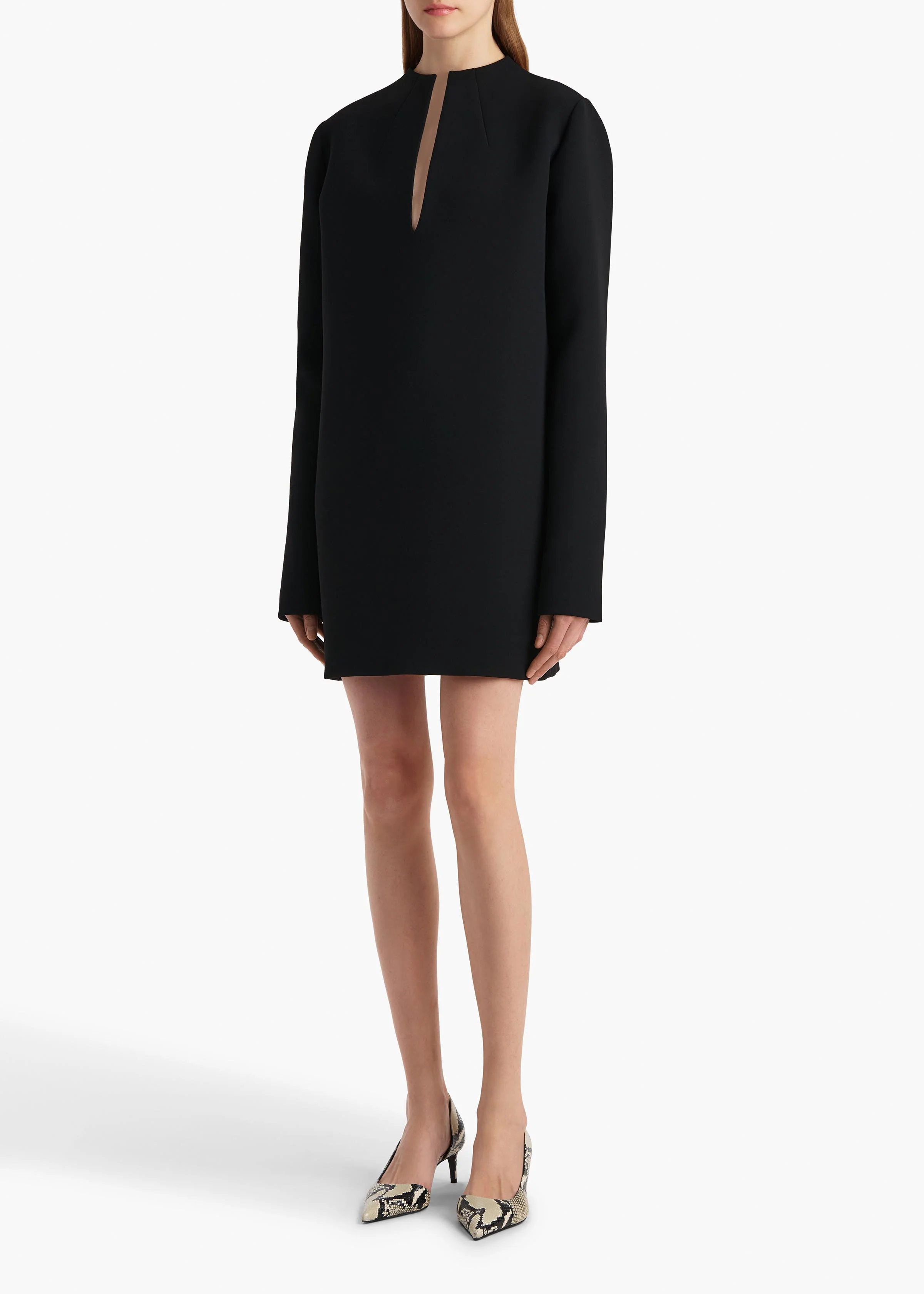 Khaite - Aleena Dress in Black - Image 8
