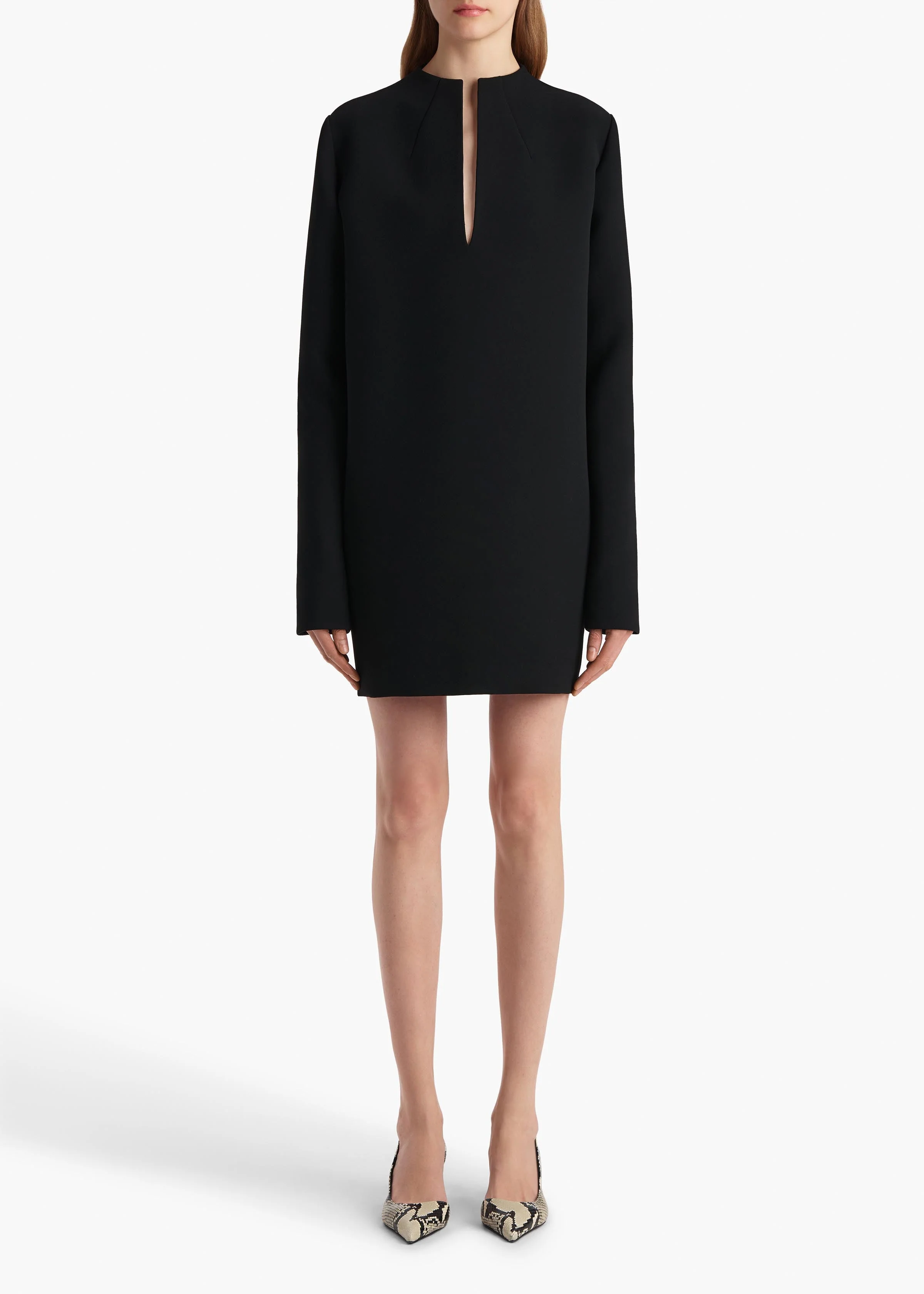 Khaite - Aleena Dress in Black - Image 9