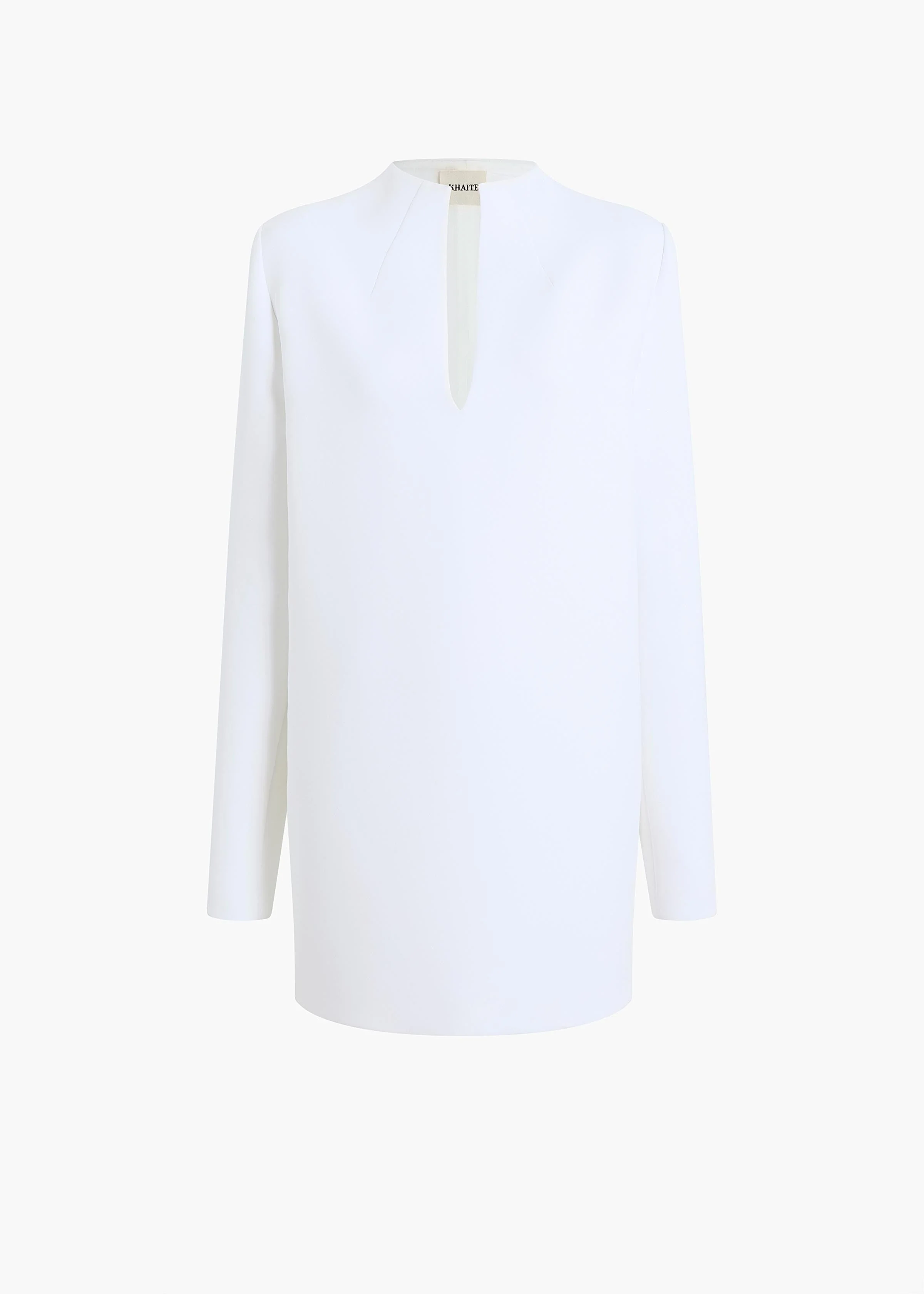 Khaite - Aleena Dress in Chalk