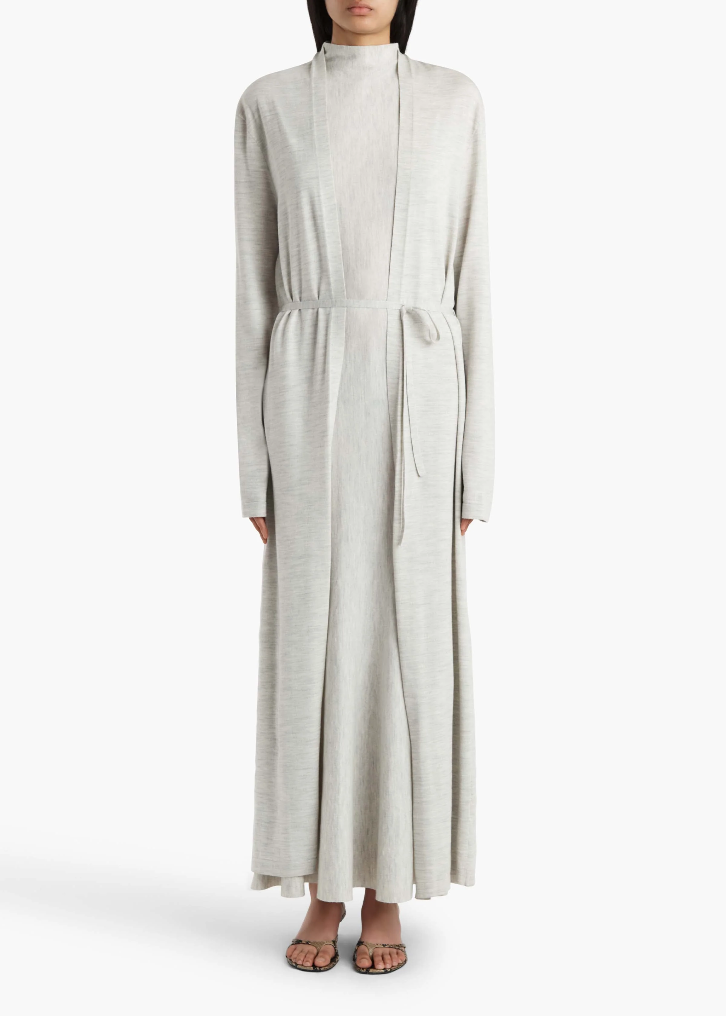 Khaite - Alek Cardigan in Cloud - Image 11